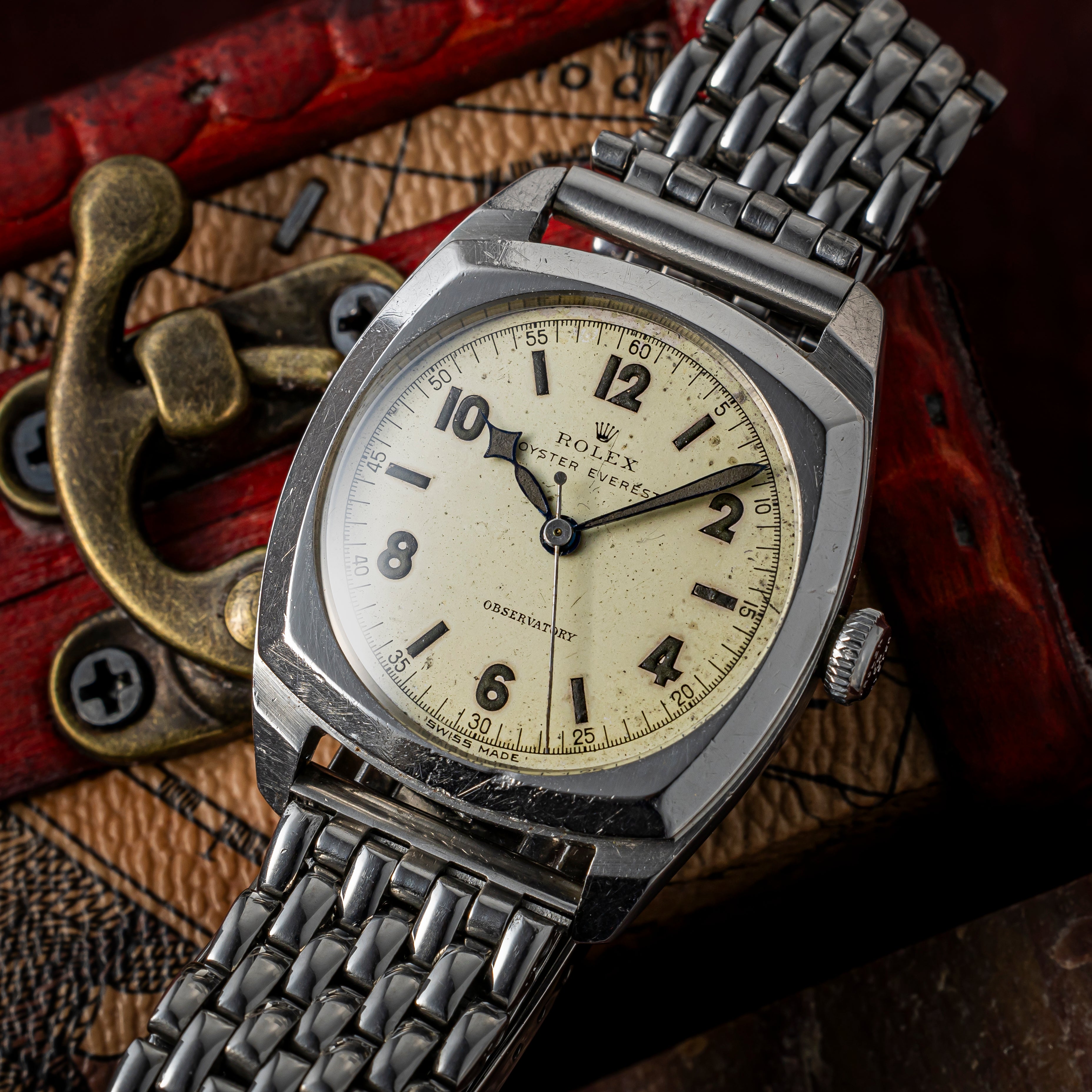 ロレックス オイスター エベレスト 1946年製 アーミーケース