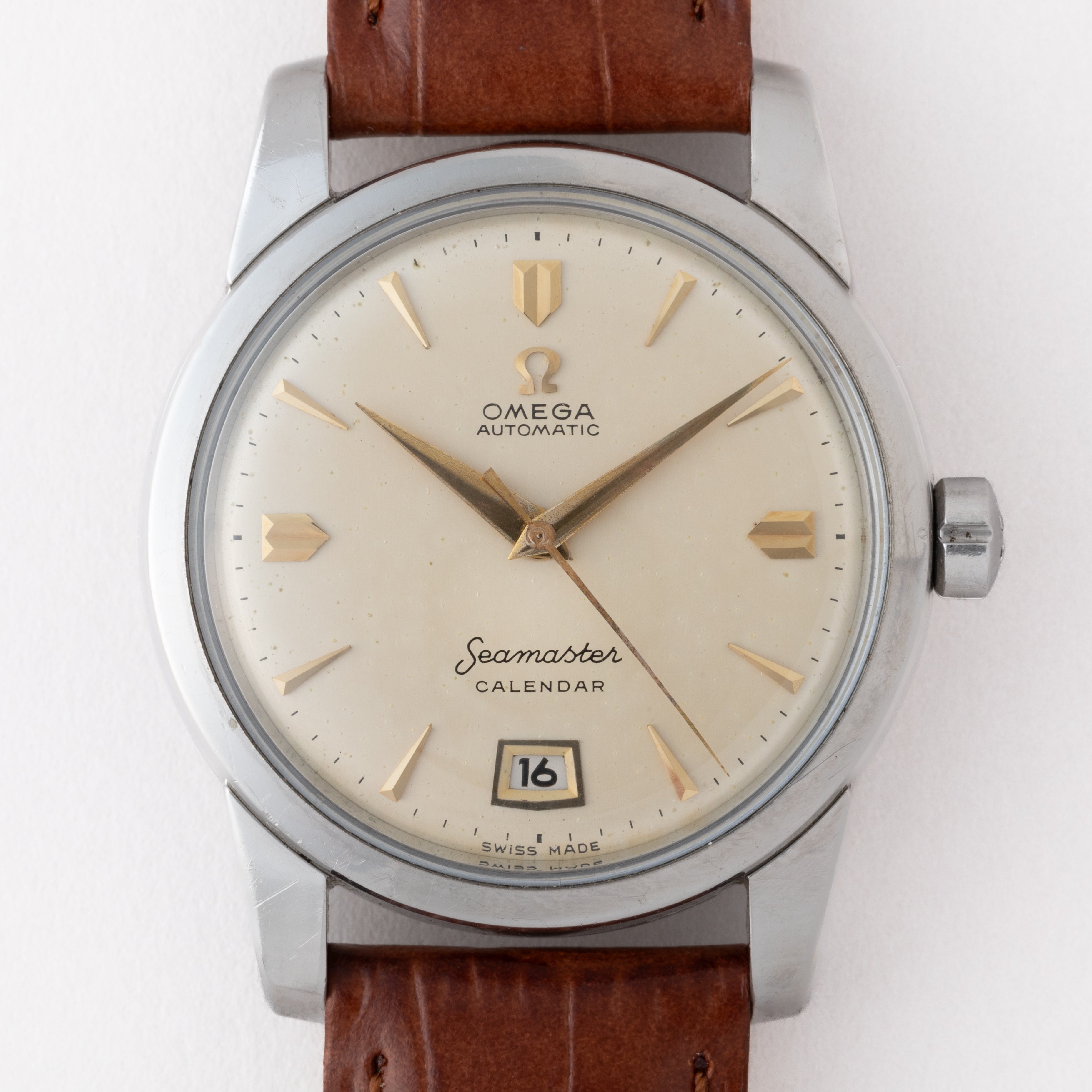 オメガ シーマスター カレンダー  1954年製 ハーフローター Cal.355 Ref.2757-3
