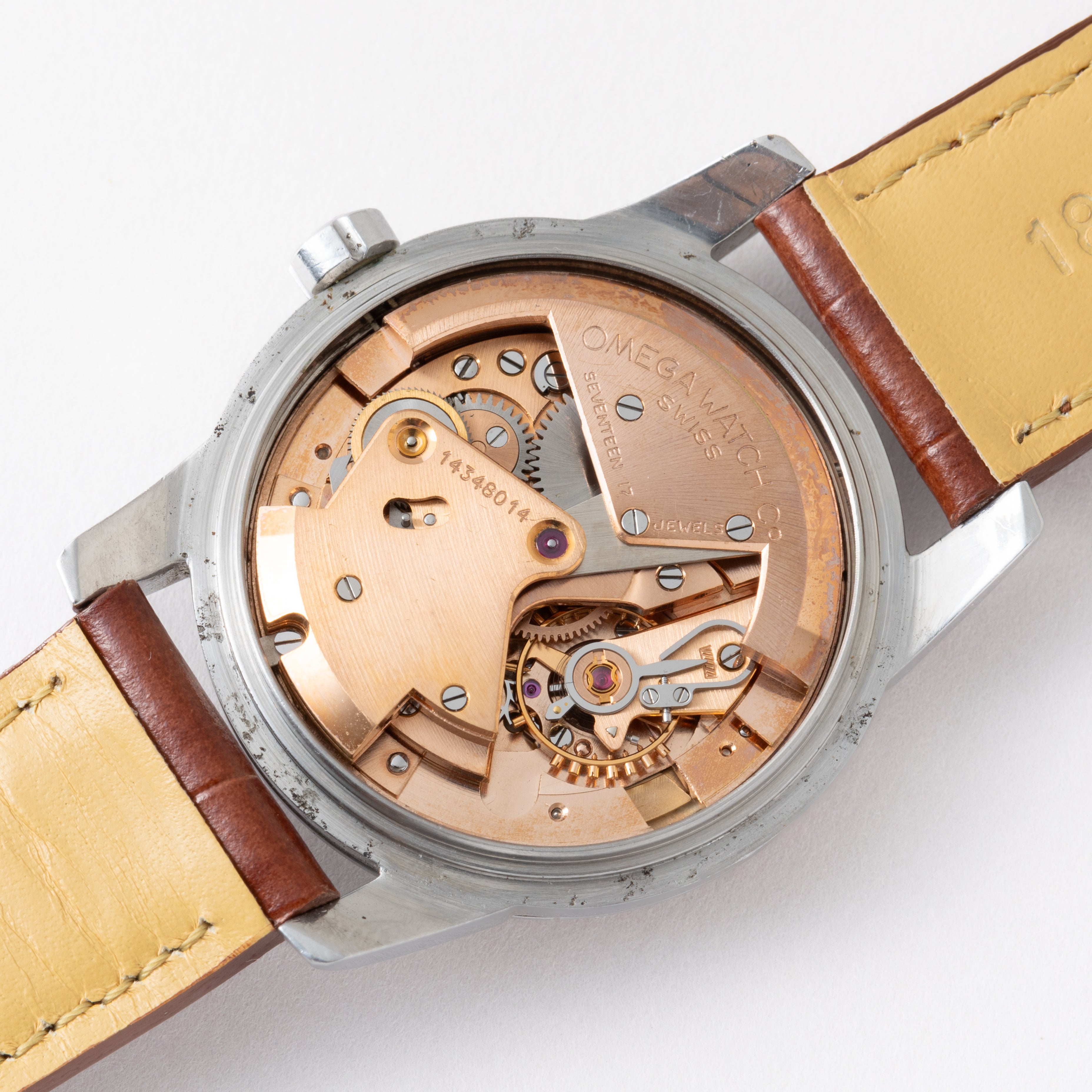 オメガ シーマスター カレンダー  1954年製 ハーフローター Cal.355 Ref.2757-3
