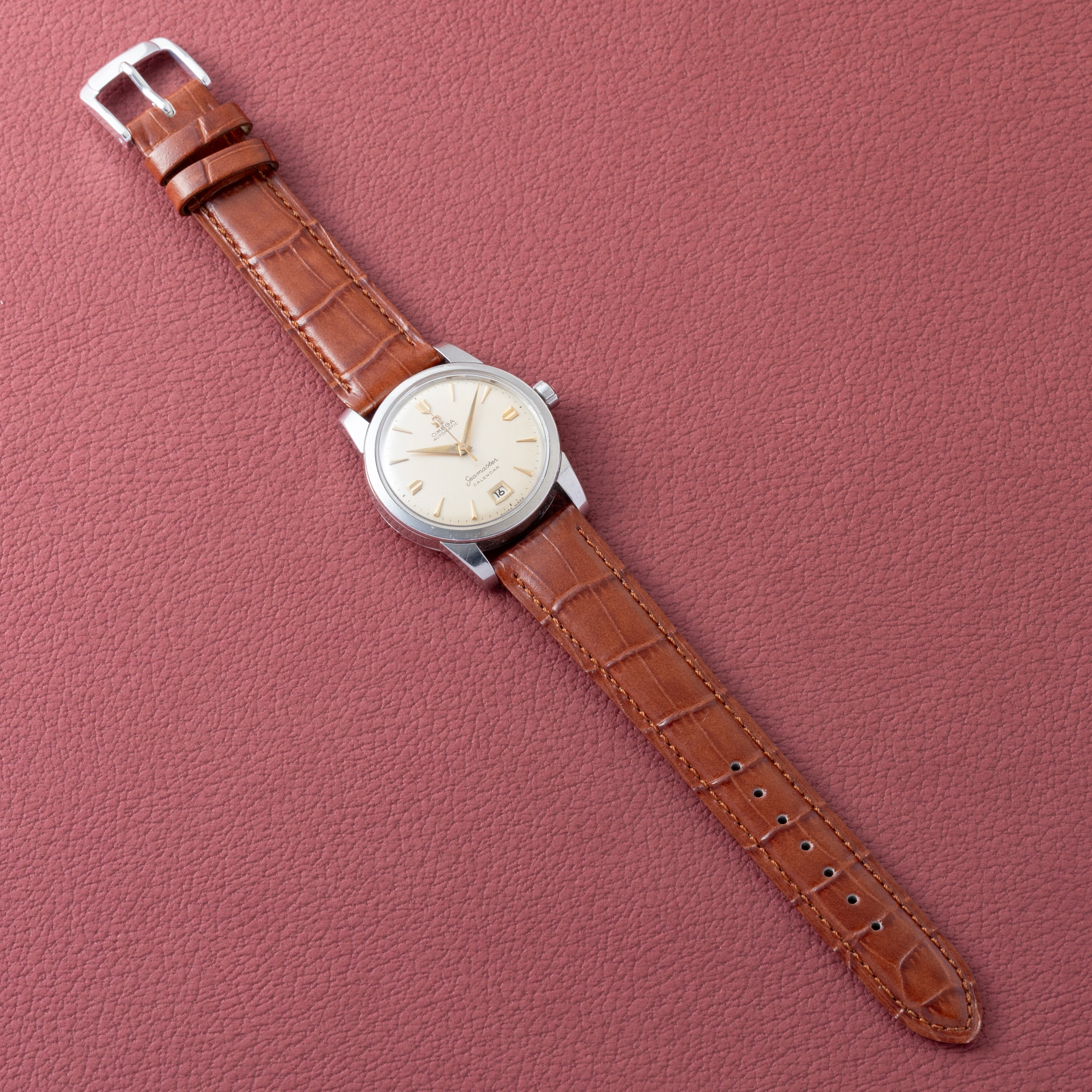 オメガ シーマスター カレンダー  1954年製 ハーフローター Cal.355 Ref.2757-3