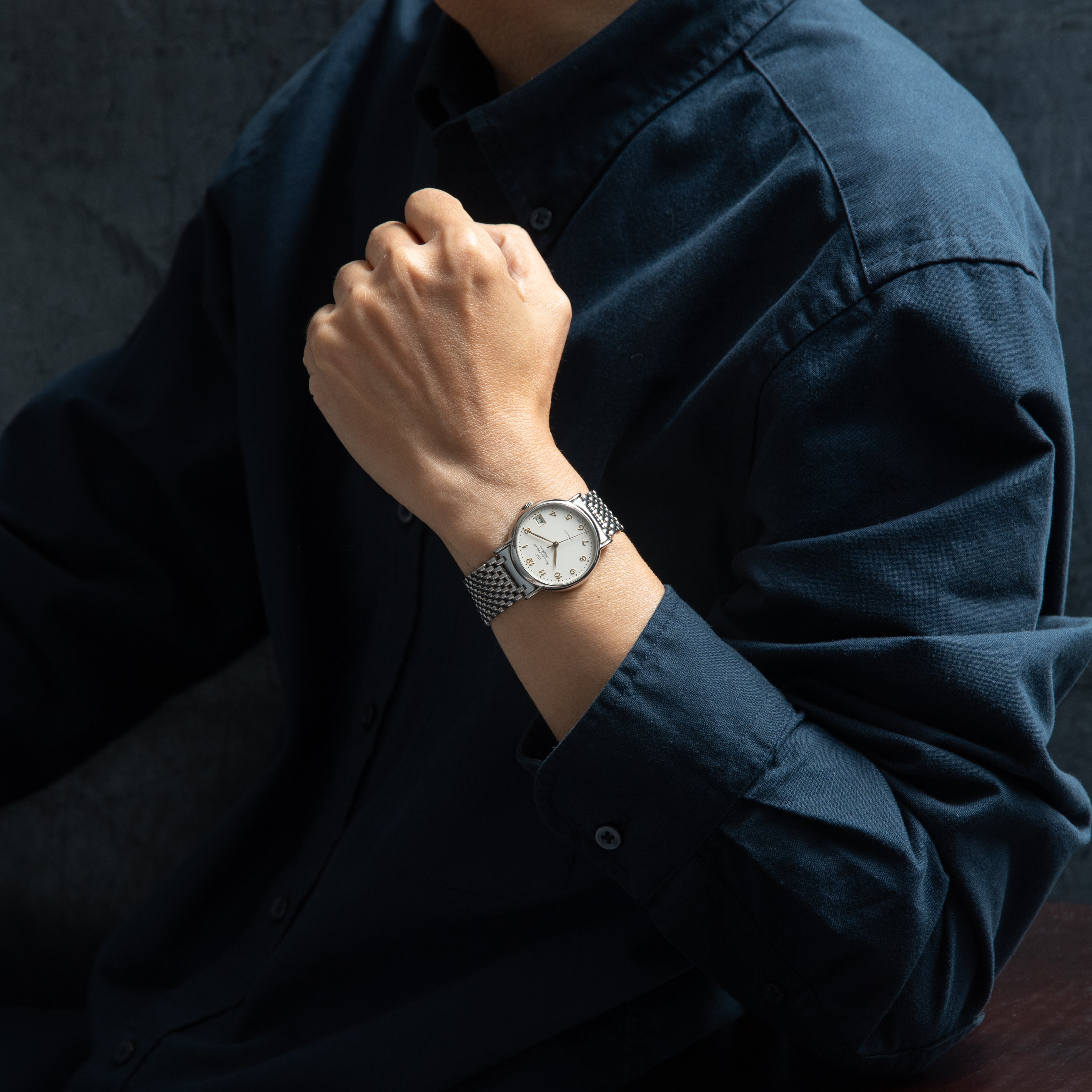 IWC ポートフィノ デイト アラビアダイヤル 1991年製 純正ブレス付き