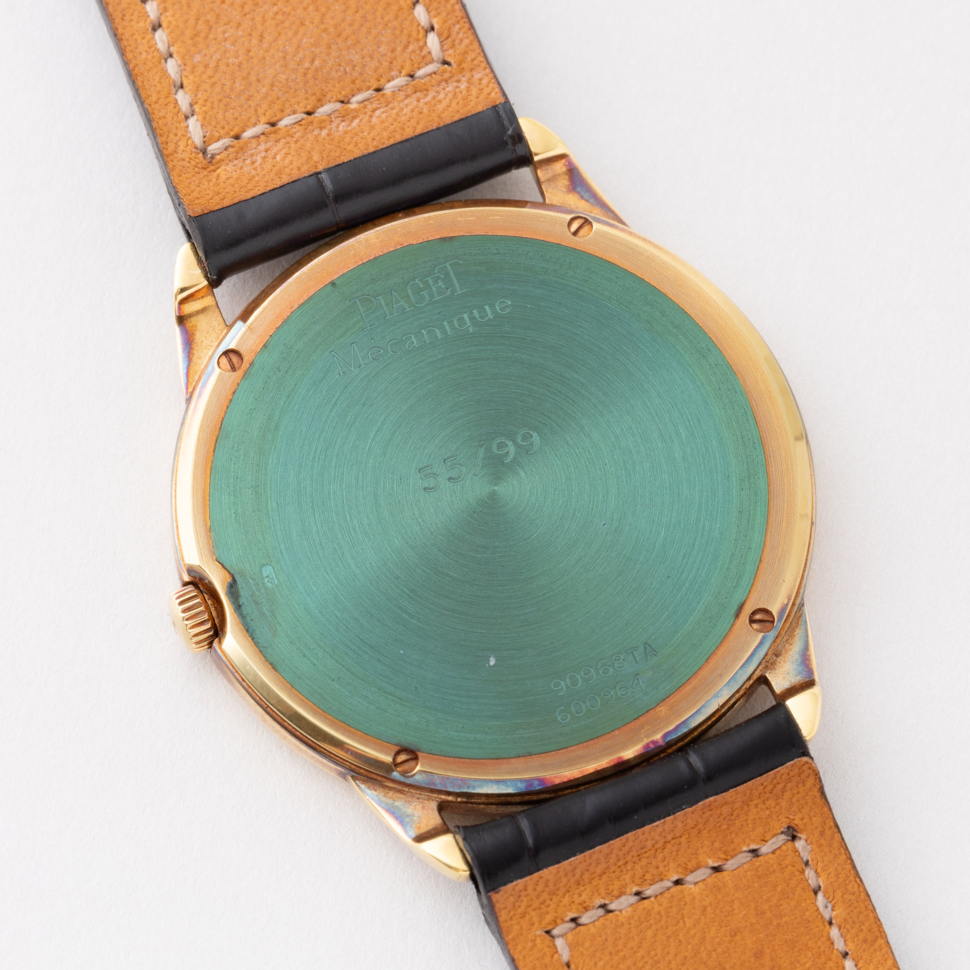 ピアジェ ラウンドケース 18金無垢 1994年製 手巻き 120周年記念 99本限定モデル 純正尾錠付き