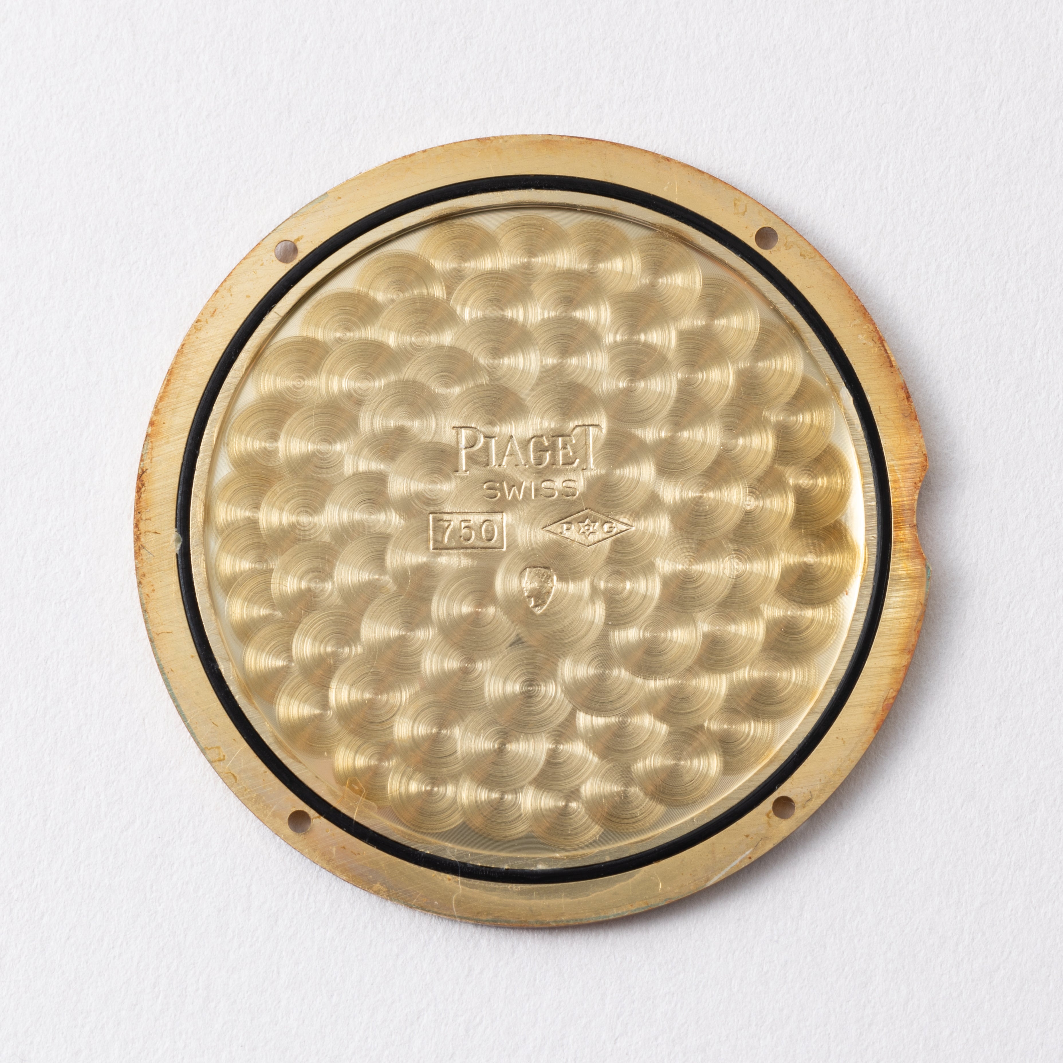 ピアジェ ラウンドケース 18金無垢 1994年製 手巻き 120周年記念 99本限定モデル 純正尾錠付き