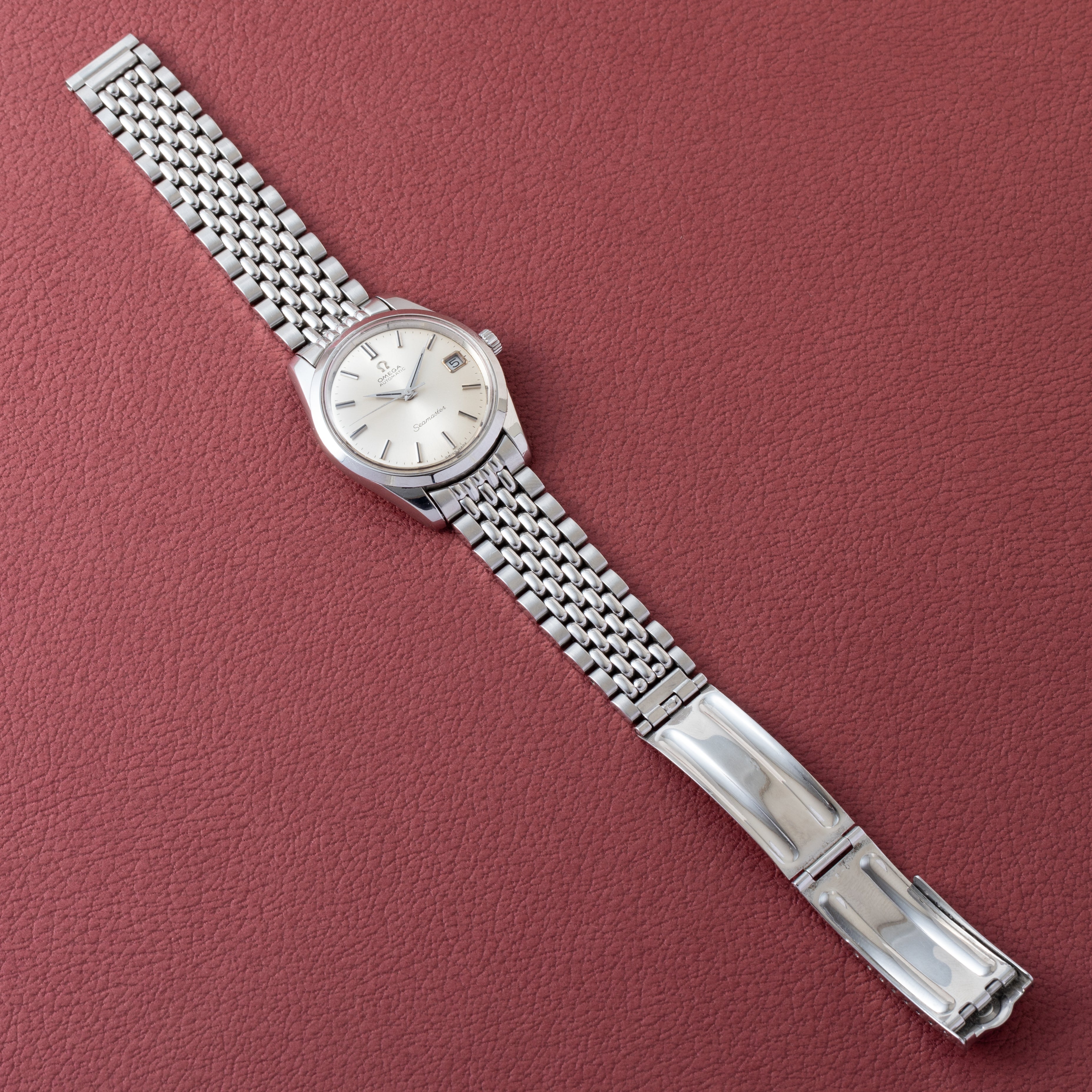 オメガ シーマスター  1968年製 Ref.166.010 純正ライスブレス付き