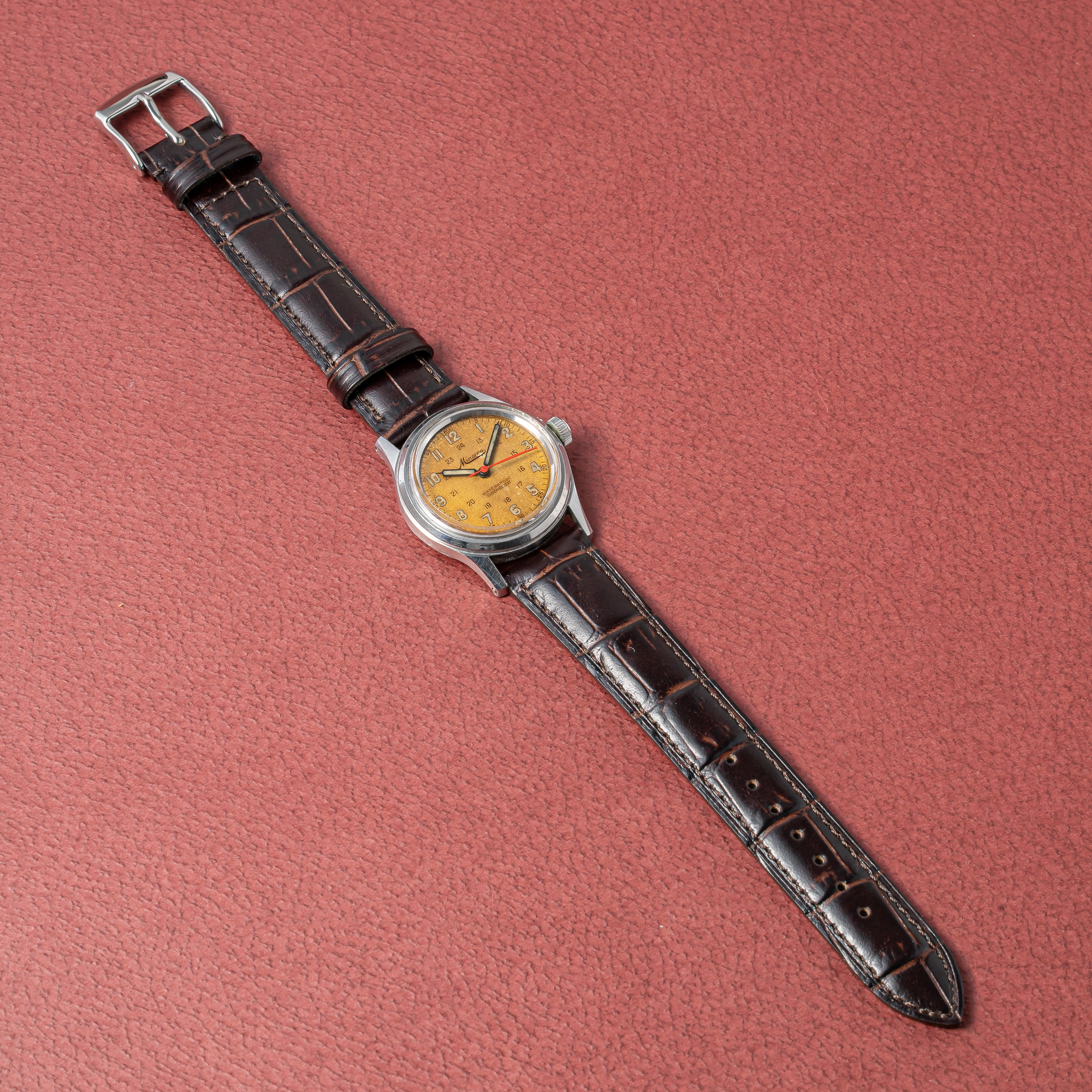 ミネルバ アラビアダイヤル 1940年代製 手巻き Ref.825