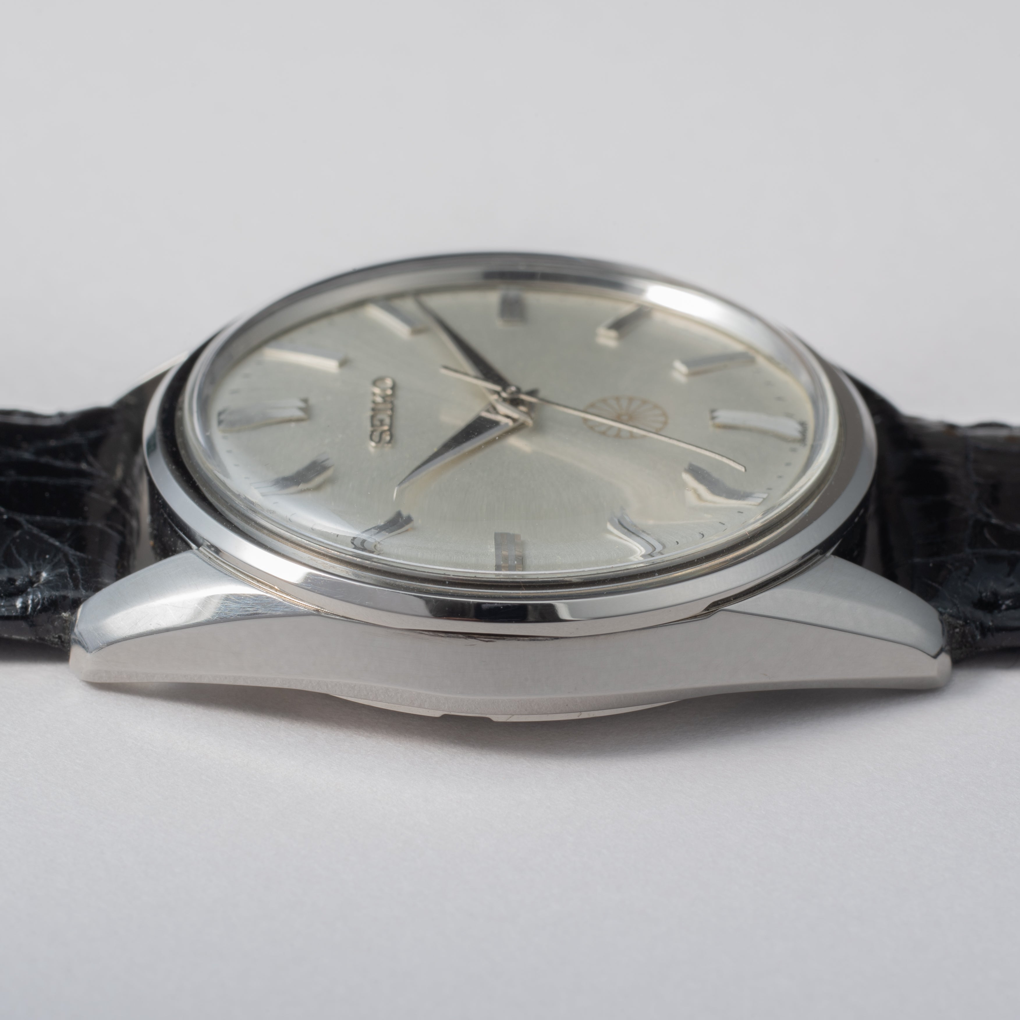 セイコー 菊花紋章 ハイビート 1960年代後半製 Ref.5720-9990 純正尾錠付き