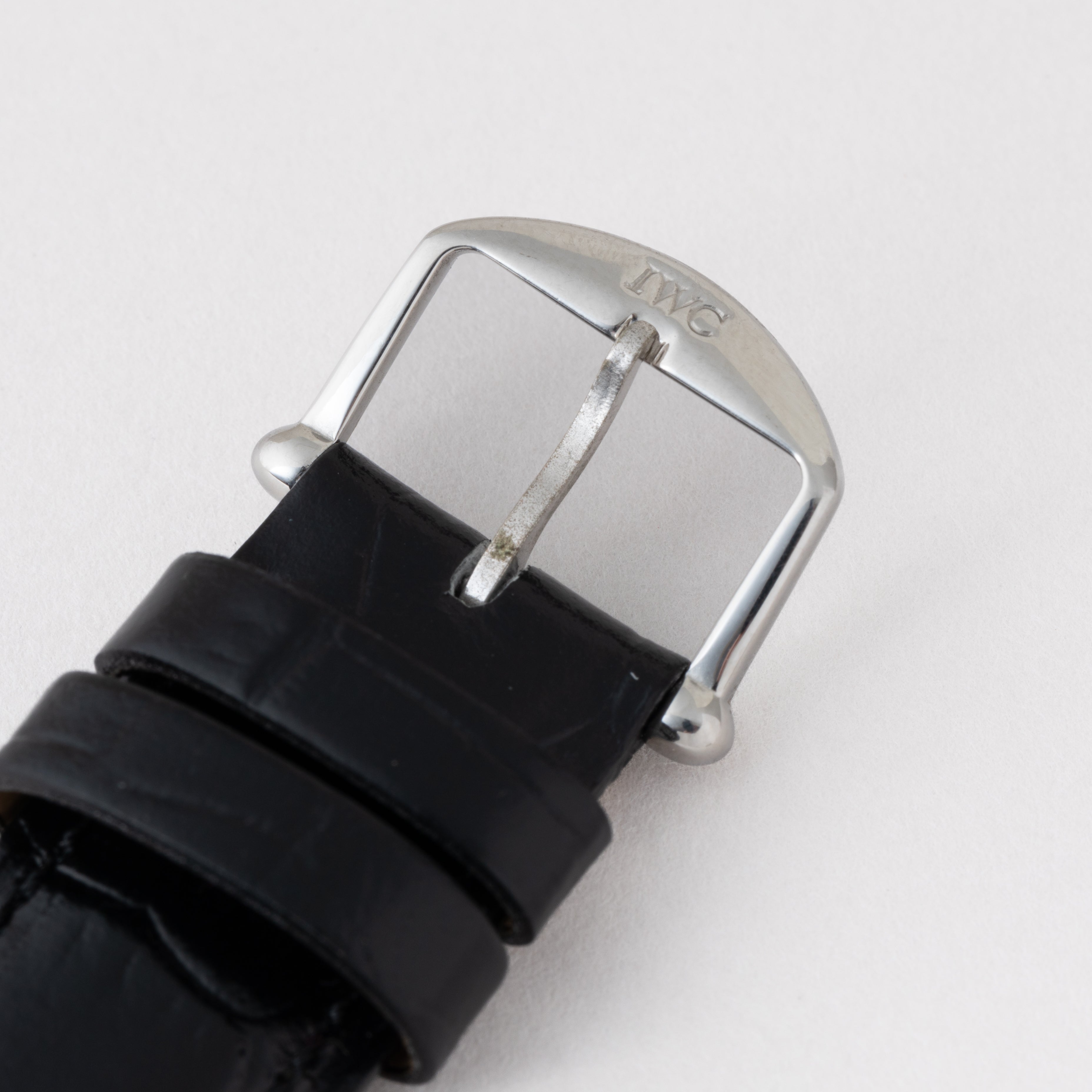 IWC ポートフィノ 1991年製 18金無垢ホワイトゴールド Ref.2008 純正GF尾錠付き