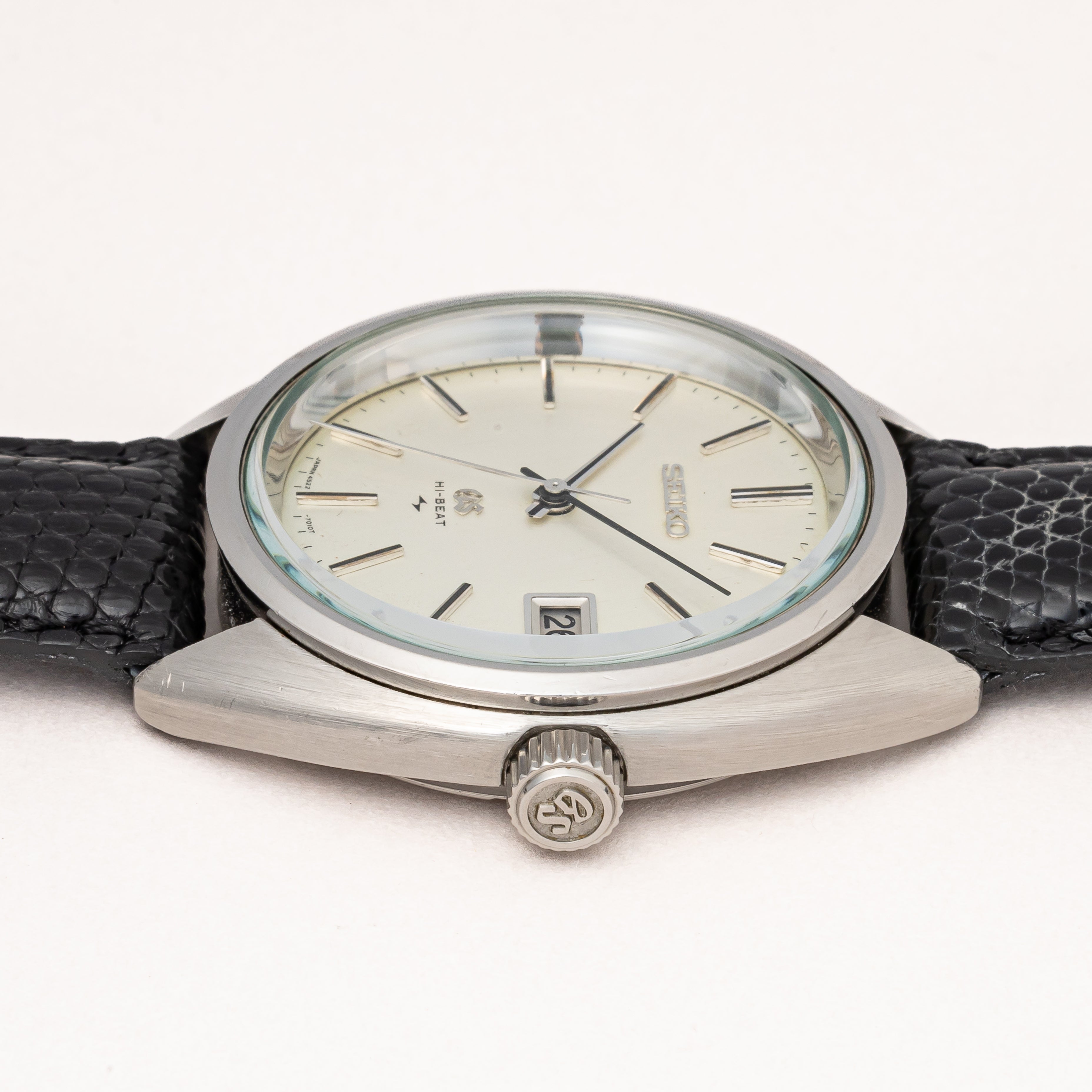 グランドセイコー 1970年製/昭和45年製 Cライン Ref.4522-7010 45GS 純正革ベルト付き