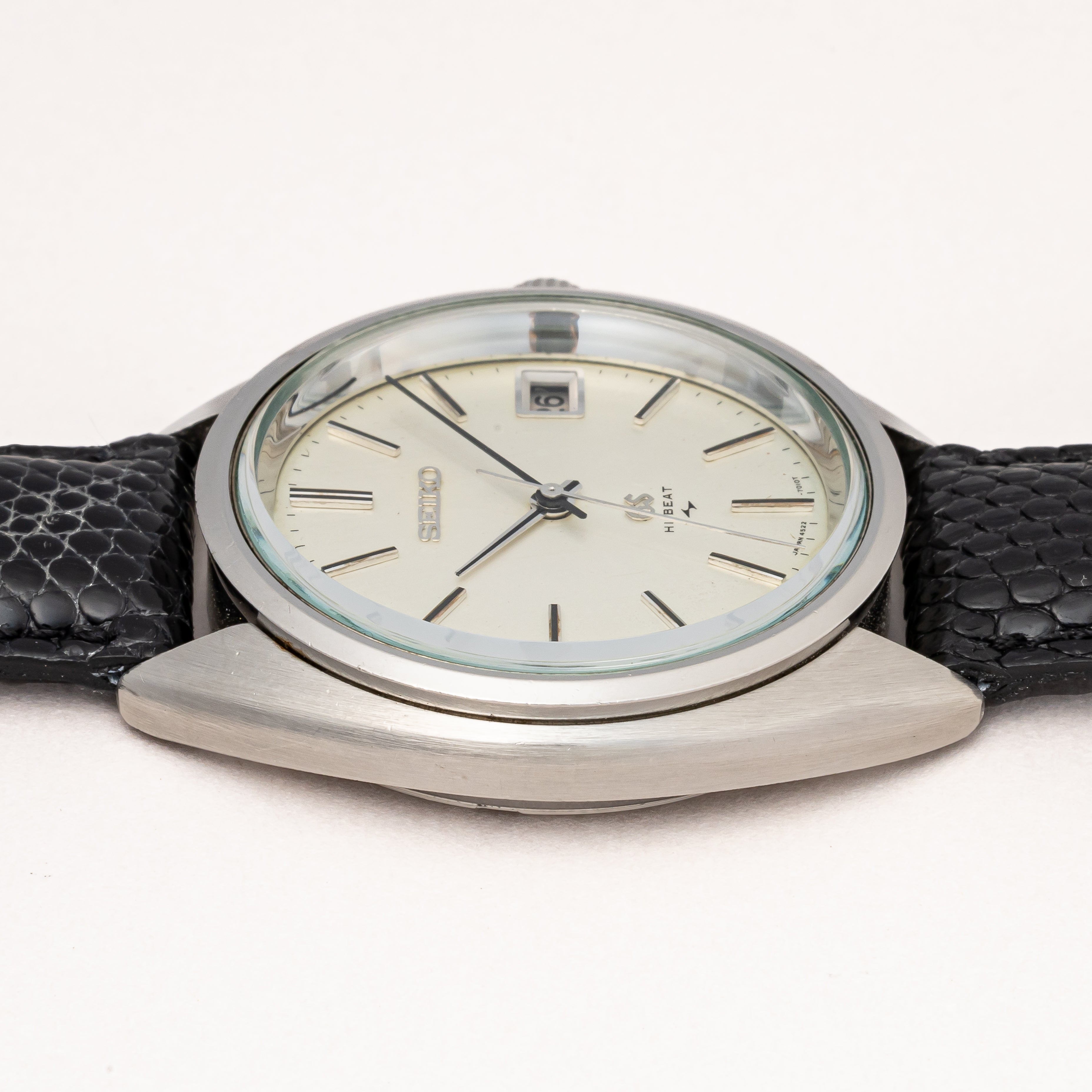 グランドセイコー 1970年製/昭和45年製 Cライン Ref.4522-7010 45GS 純正革ベルト付き