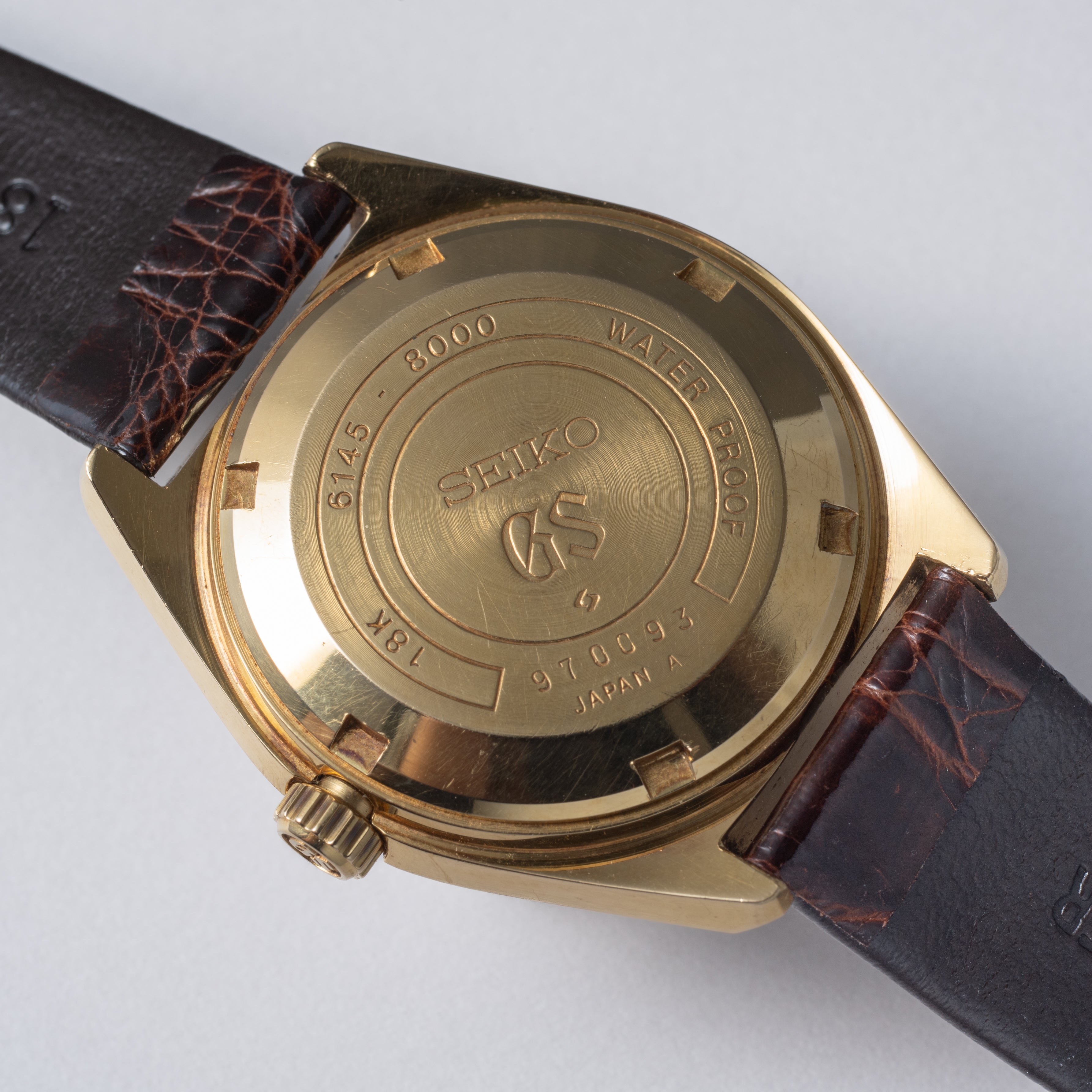 グランドセイコー 18金無垢  1969年製 10振動自動巻き 61GS Ref.6145-8000