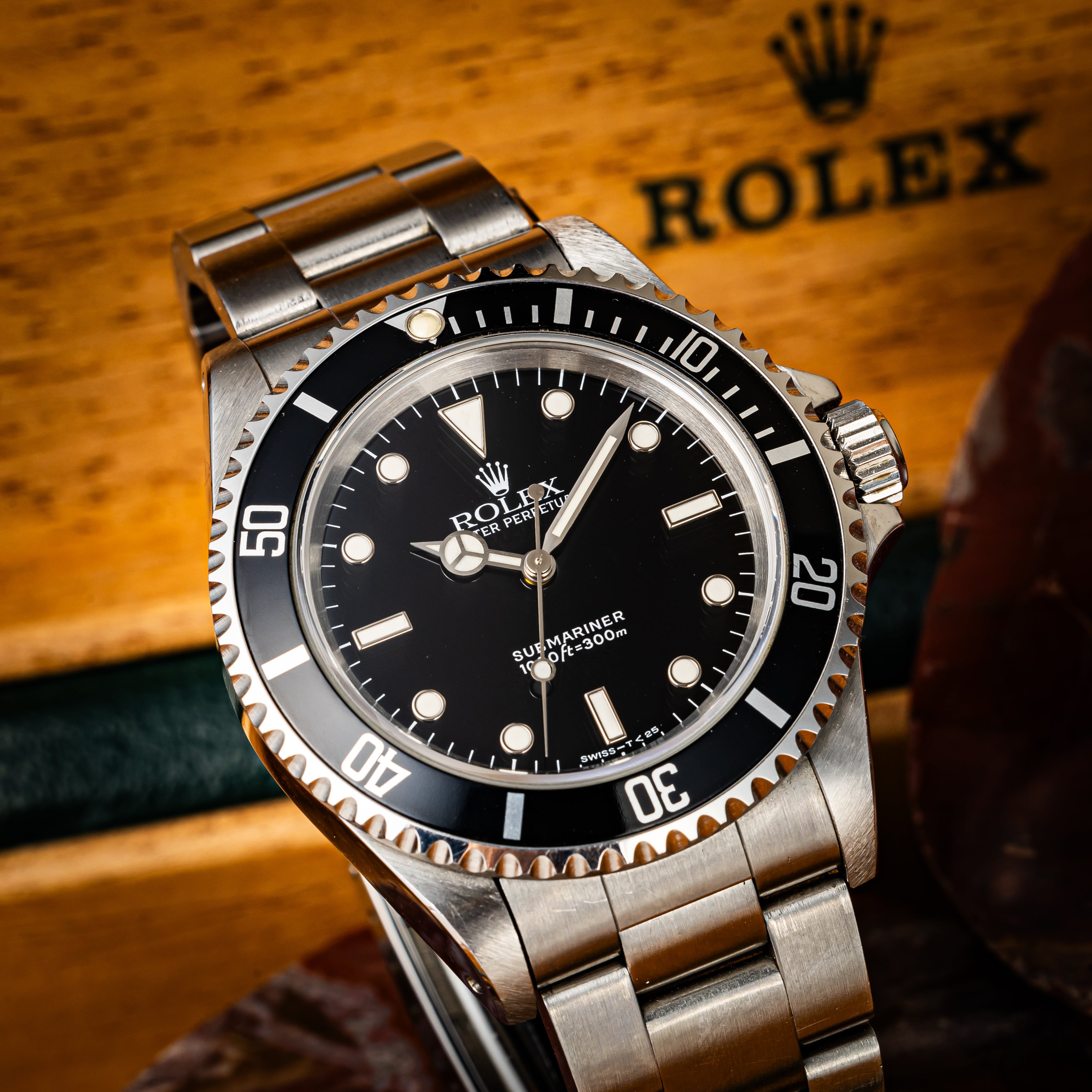 ロレックス サブマリーナー Ref.14060 1995年~1996年製 ノンデイト 箱、説明書付き