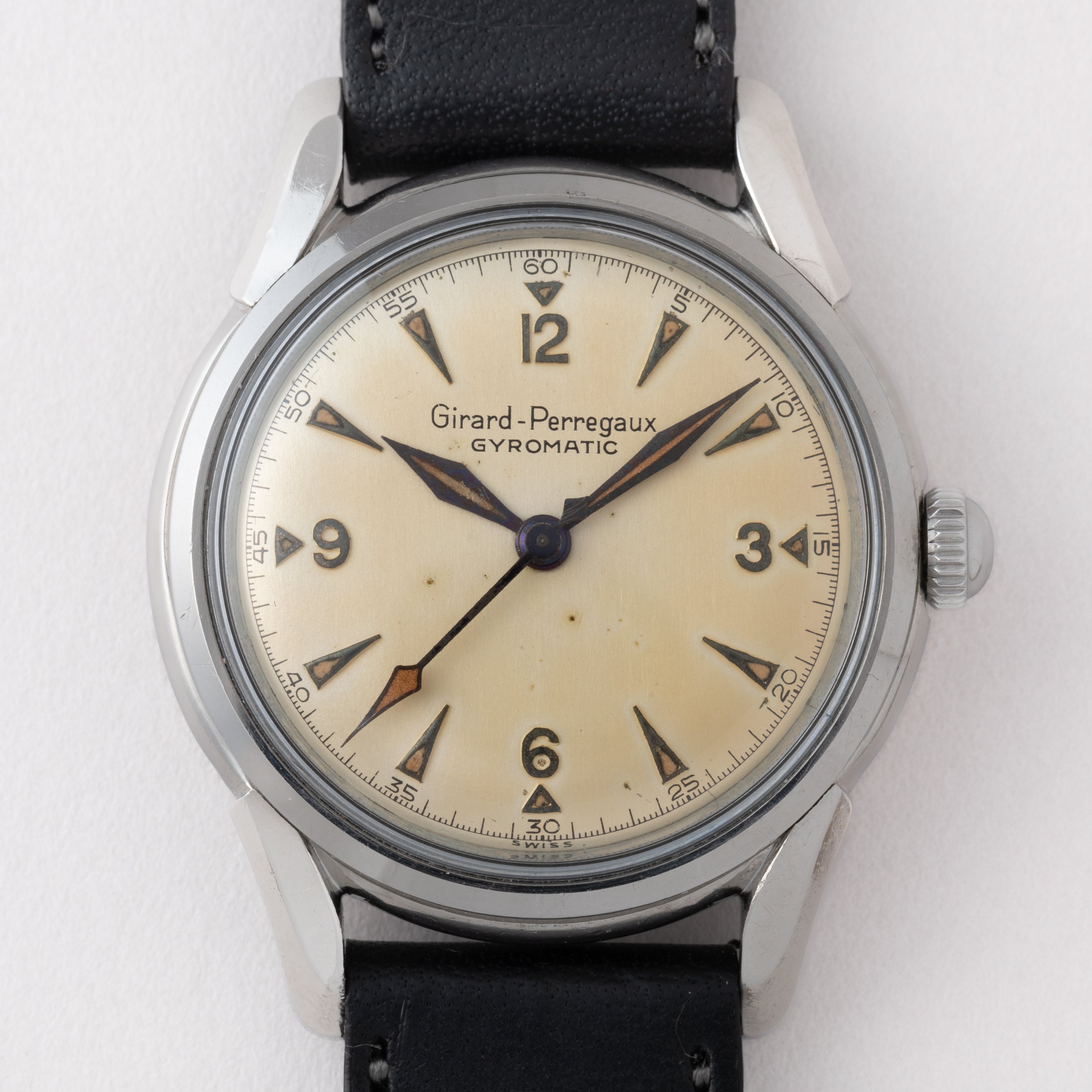 ジラール・ペルゴ ジャイロマチック 1950年代製 自動巻き