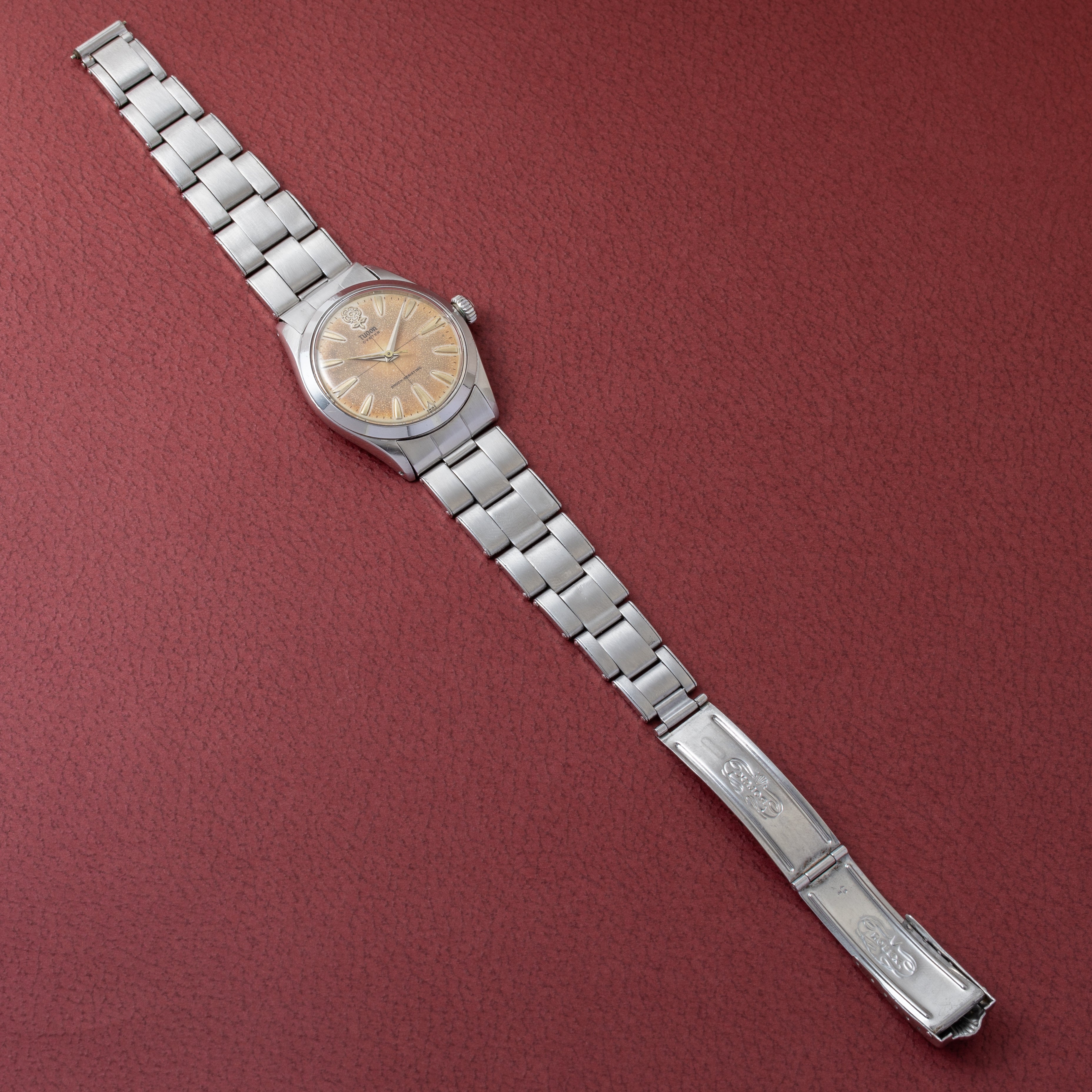 チューダー オイスター デカバラ クロスライン 1958年製 Ref.7934 王冠リューズ ロレックスブレス