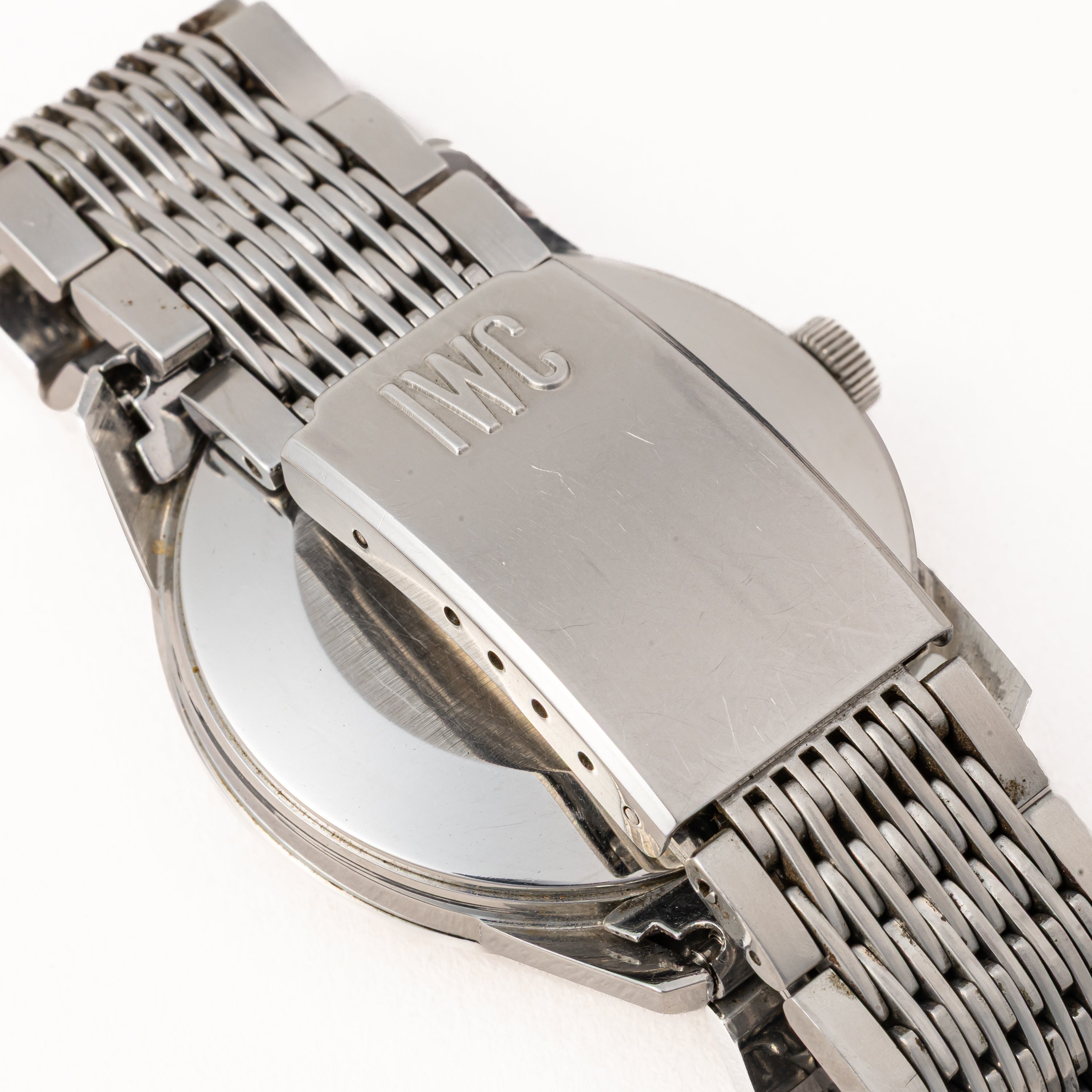 IWC ラウンドケース 自動巻き 1970年製(昭和45年製) Ref.R810A Cal.8541B 純正ブレス付き