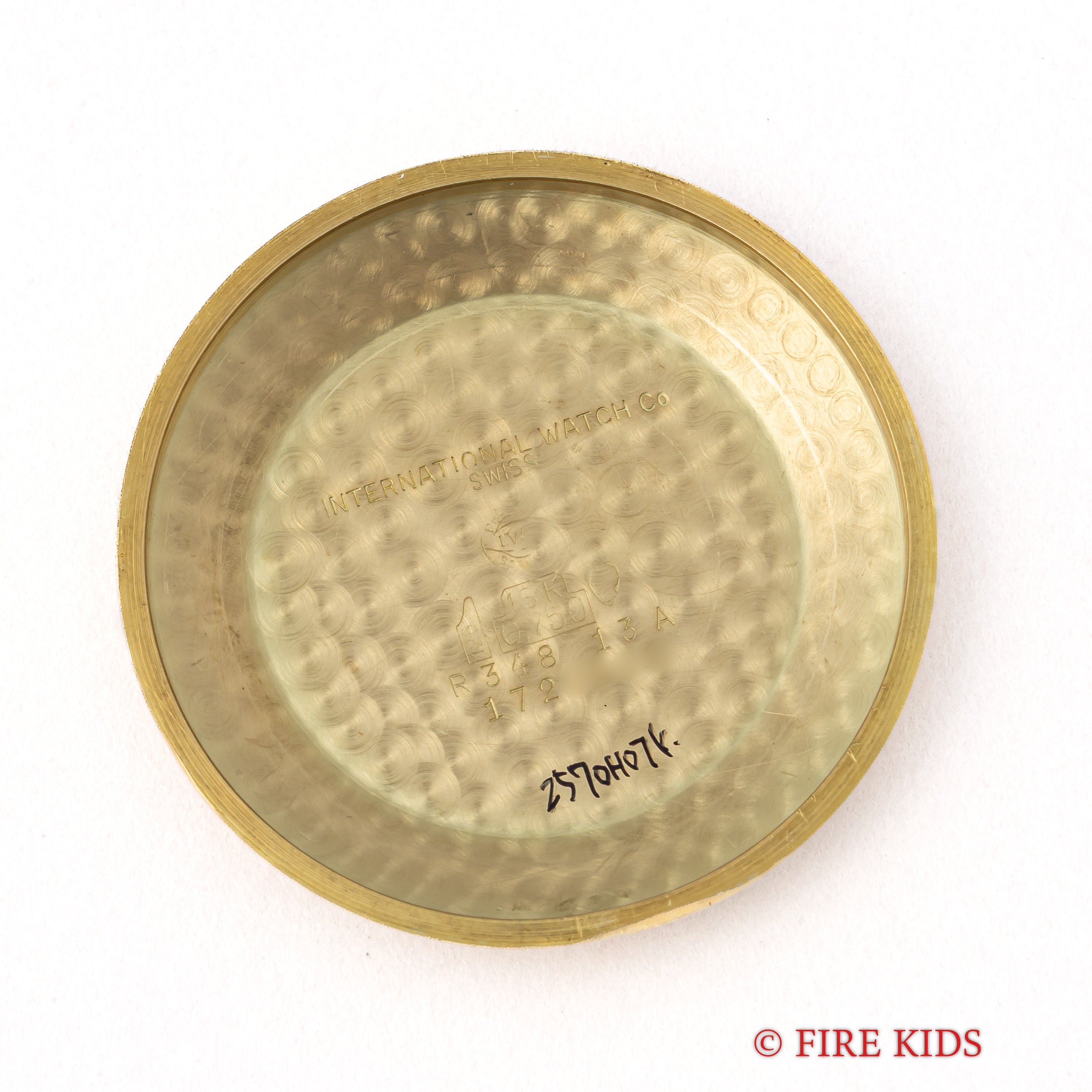 IWC ラウンドケース 自動巻き 18金無垢 Ref.R348 13A 1963年製 Cal.8531