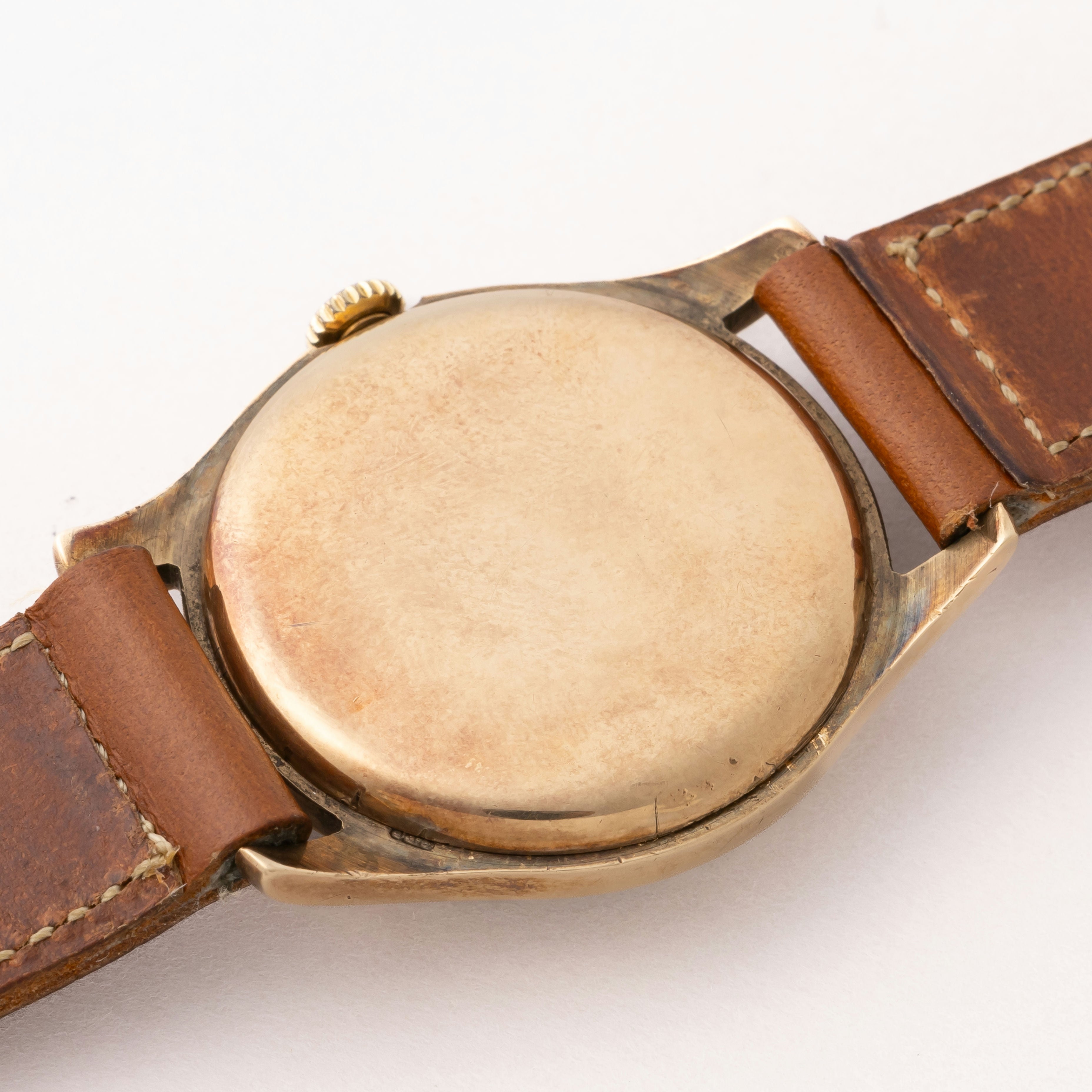 JWベンソン 手巻き スモールセコンド 9金無垢 1950年代