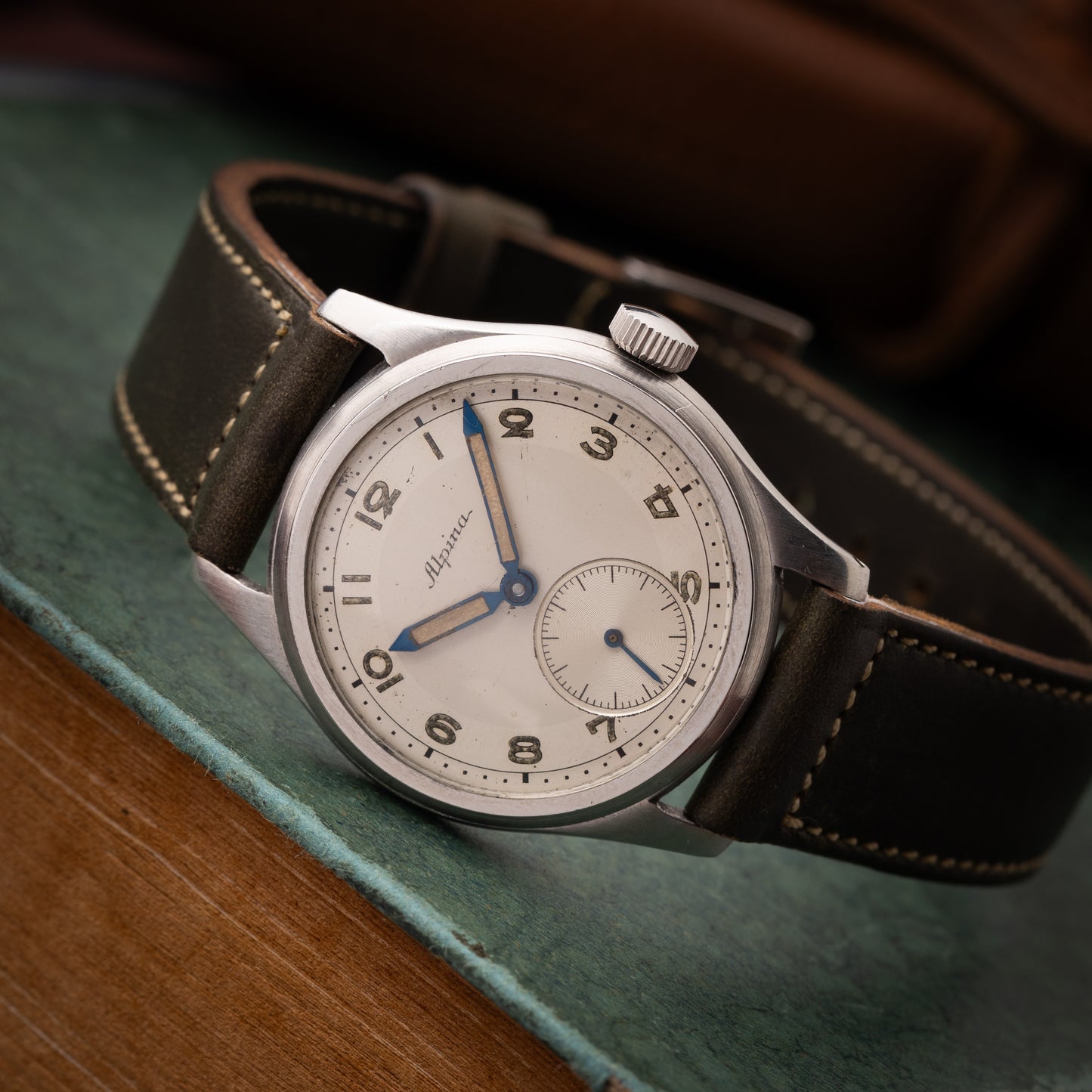 アルピナ 手巻 スモールセコンド 1940年代 Cal.586