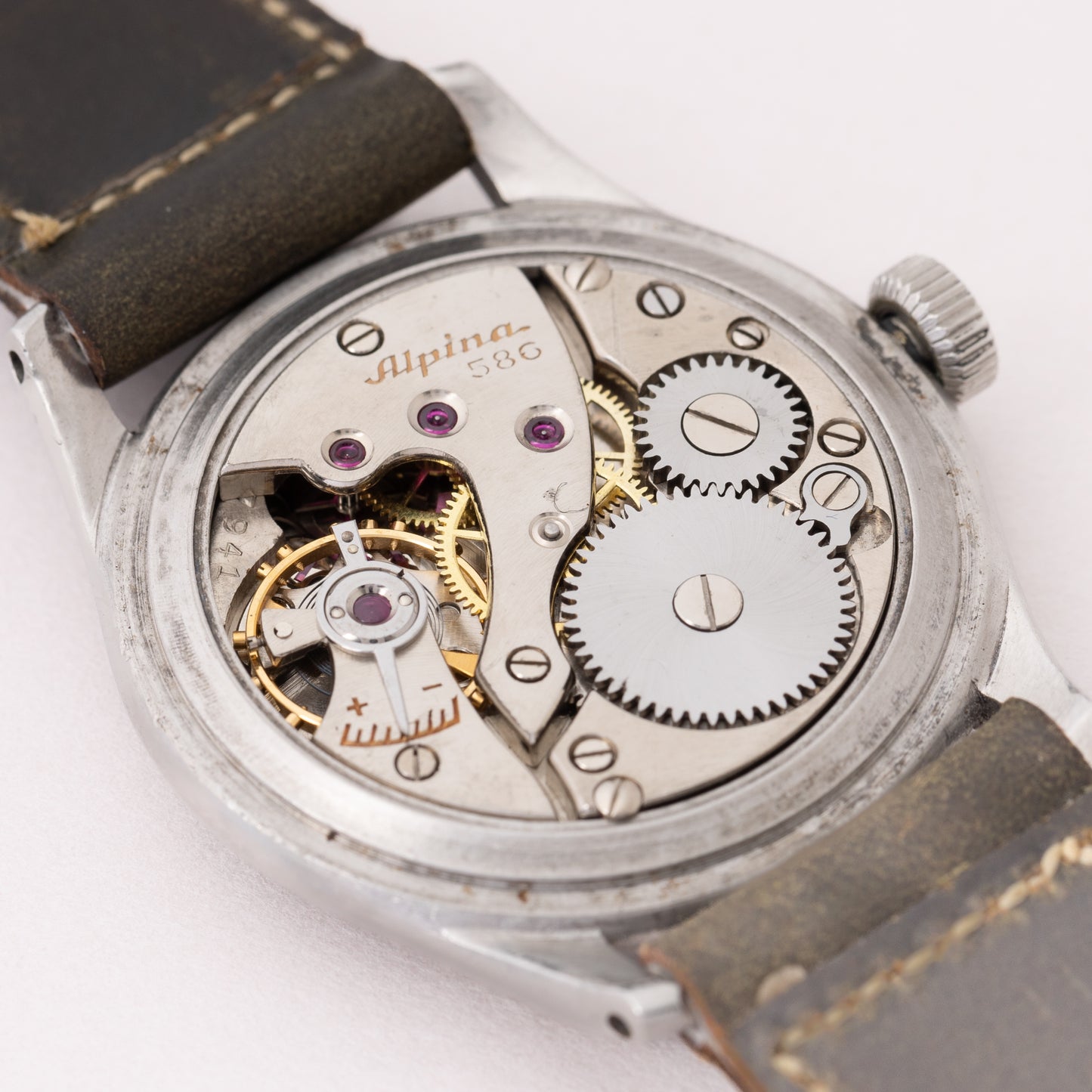 アルピナ 手巻 スモールセコンド 1940年代 Cal.586