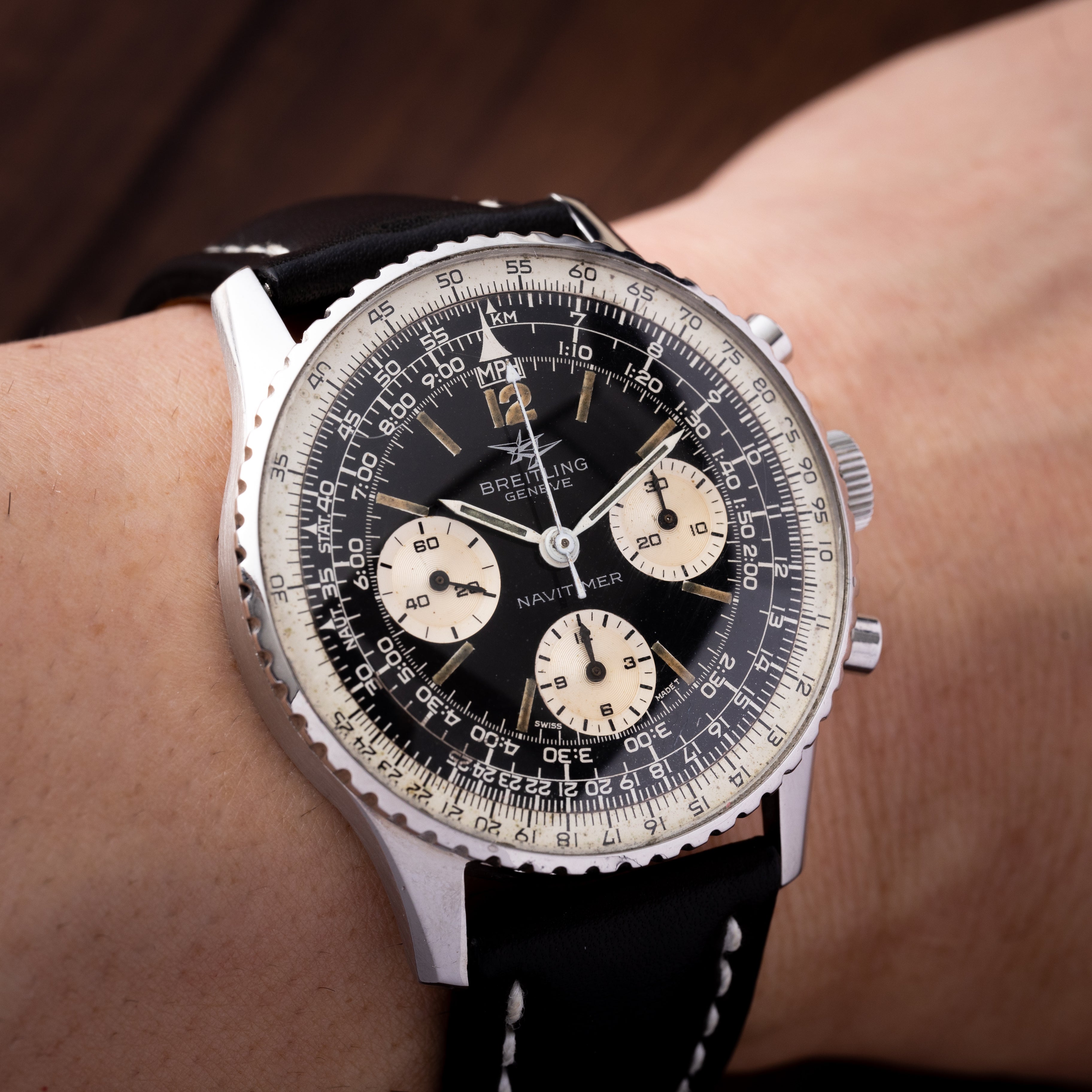 ブライトリングナビタイマー 2ndモデル 1966年製 Ref.806 手巻き