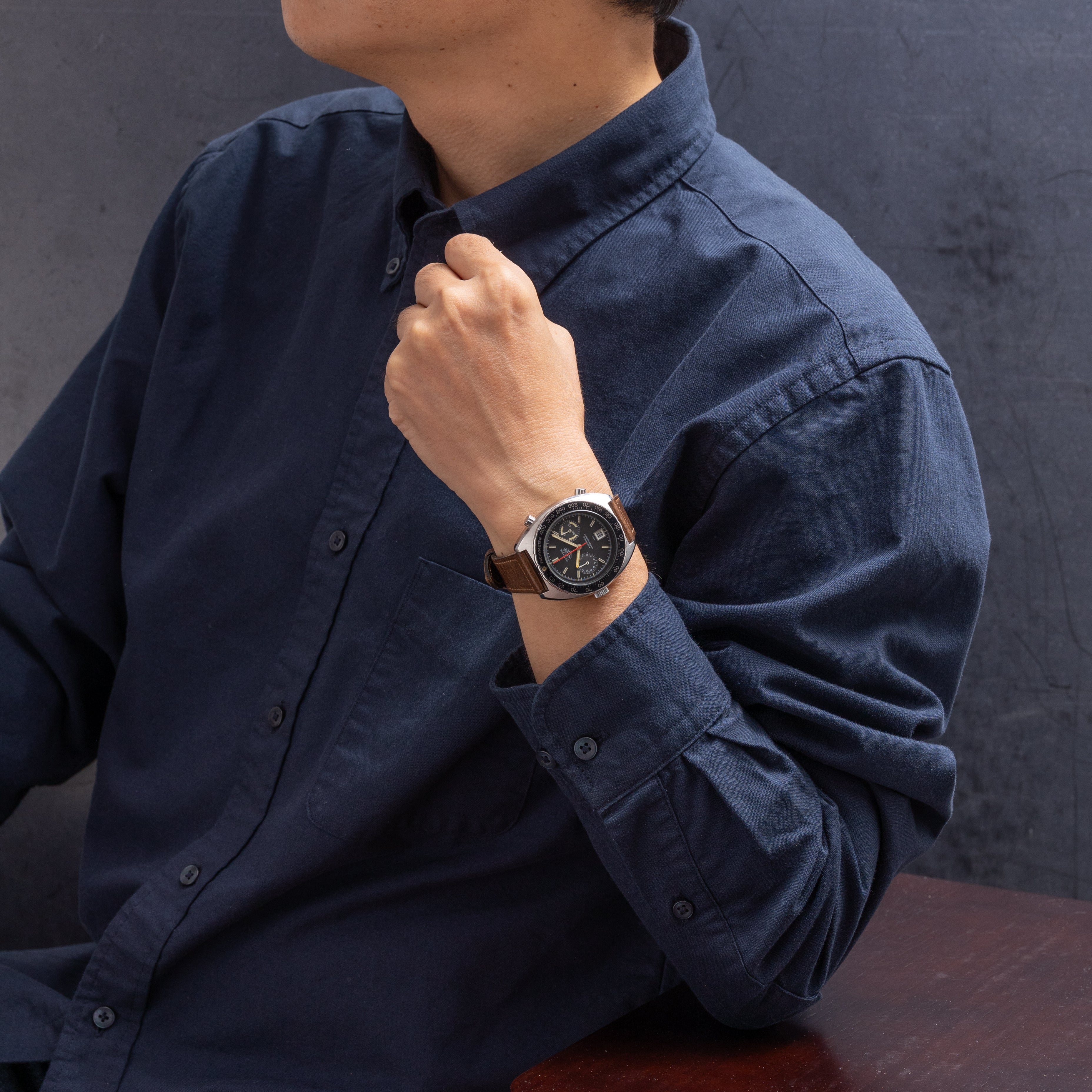 ホイヤー オータヴィア Ref.11630 クロノグラフ 1970年代 自動巻き Cal.12