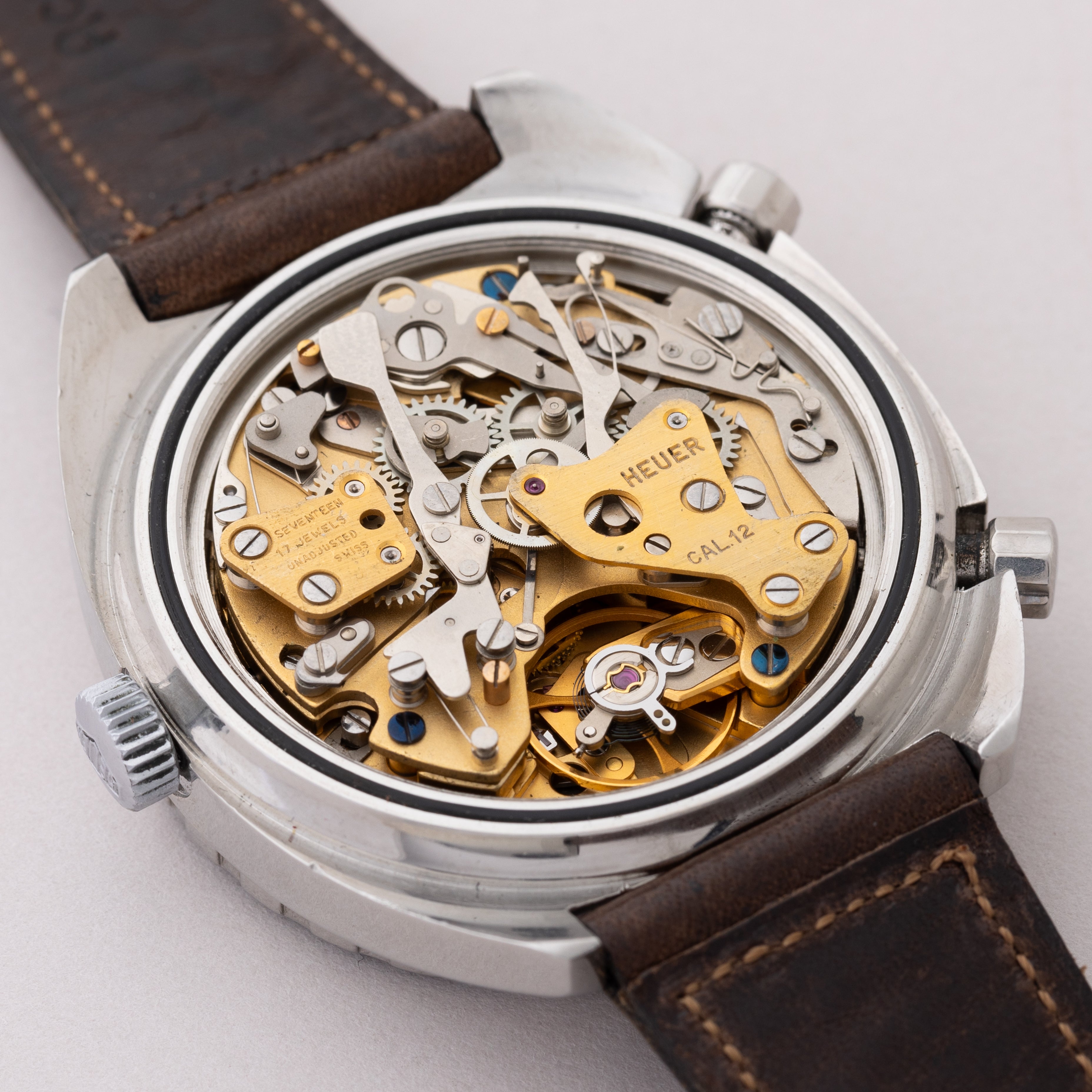 ホイヤー オータヴィア Ref.11630 クロノグラフ 1970年代 自動巻き Cal.12