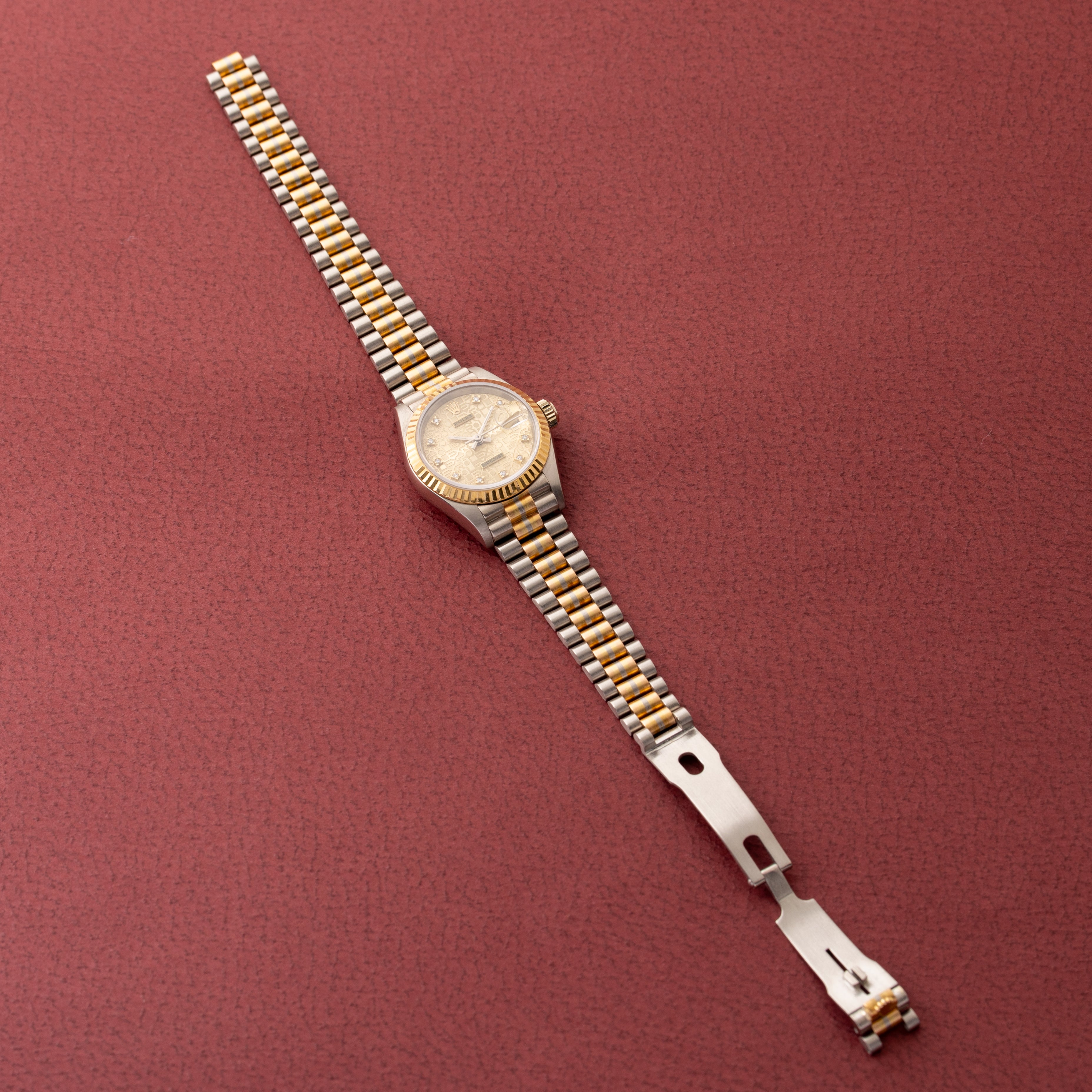 ロレックス レディース デイトジャスト トリドール 18金無垢 1988年製