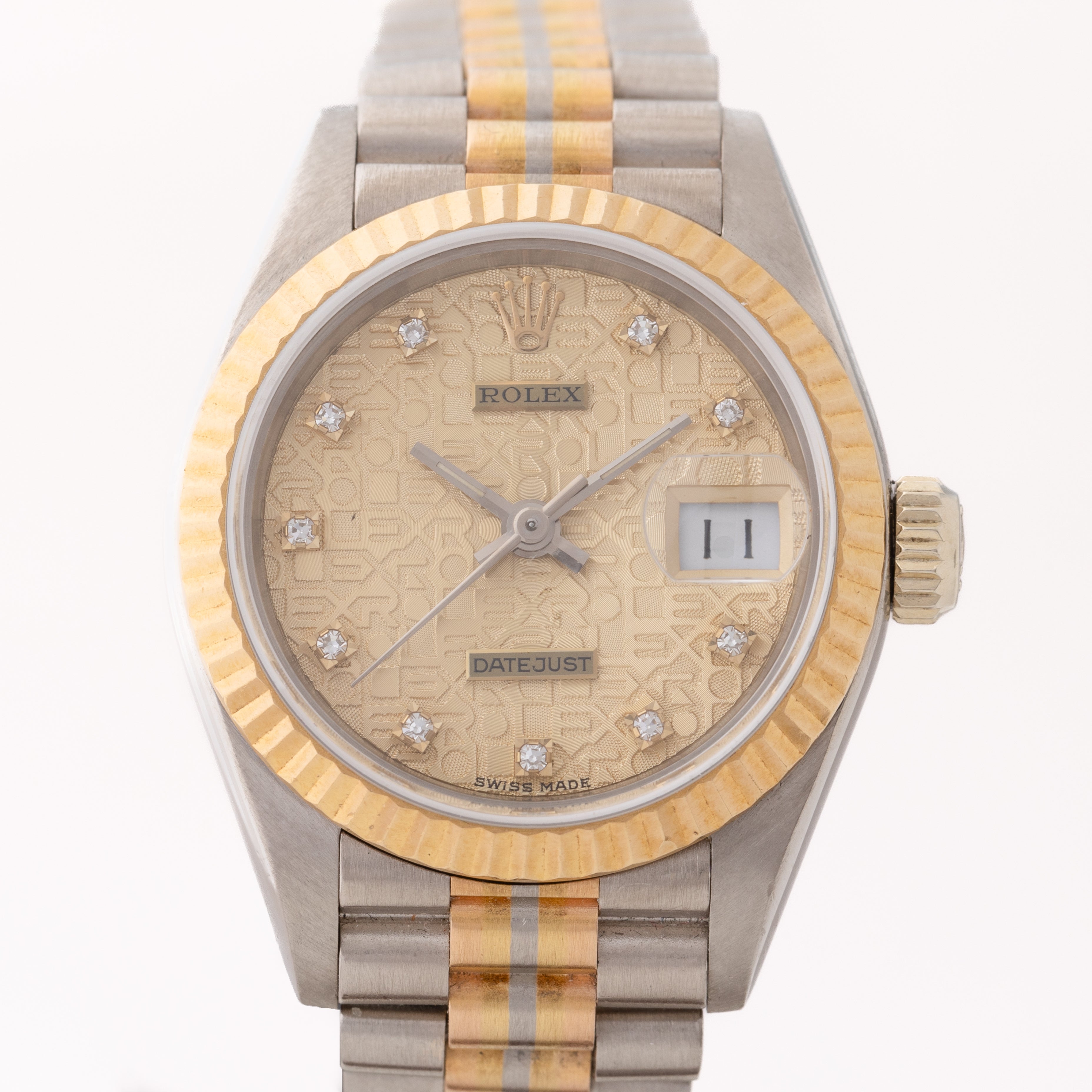 ロレックス レディース デイトジャスト トリドール 18金無垢 1988年製