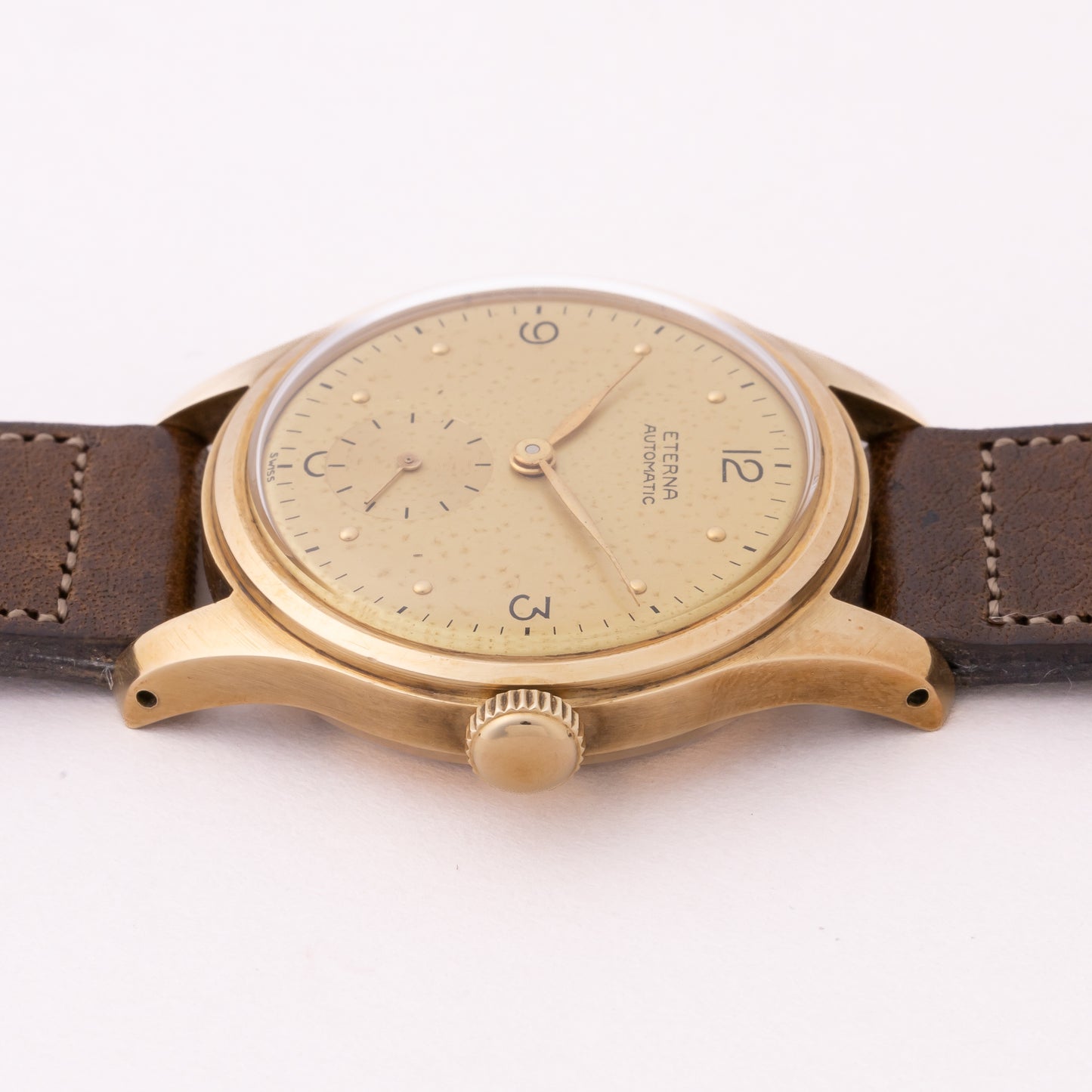 エテルナ 1940年代 バンパー オートマチック 14金無垢ケース