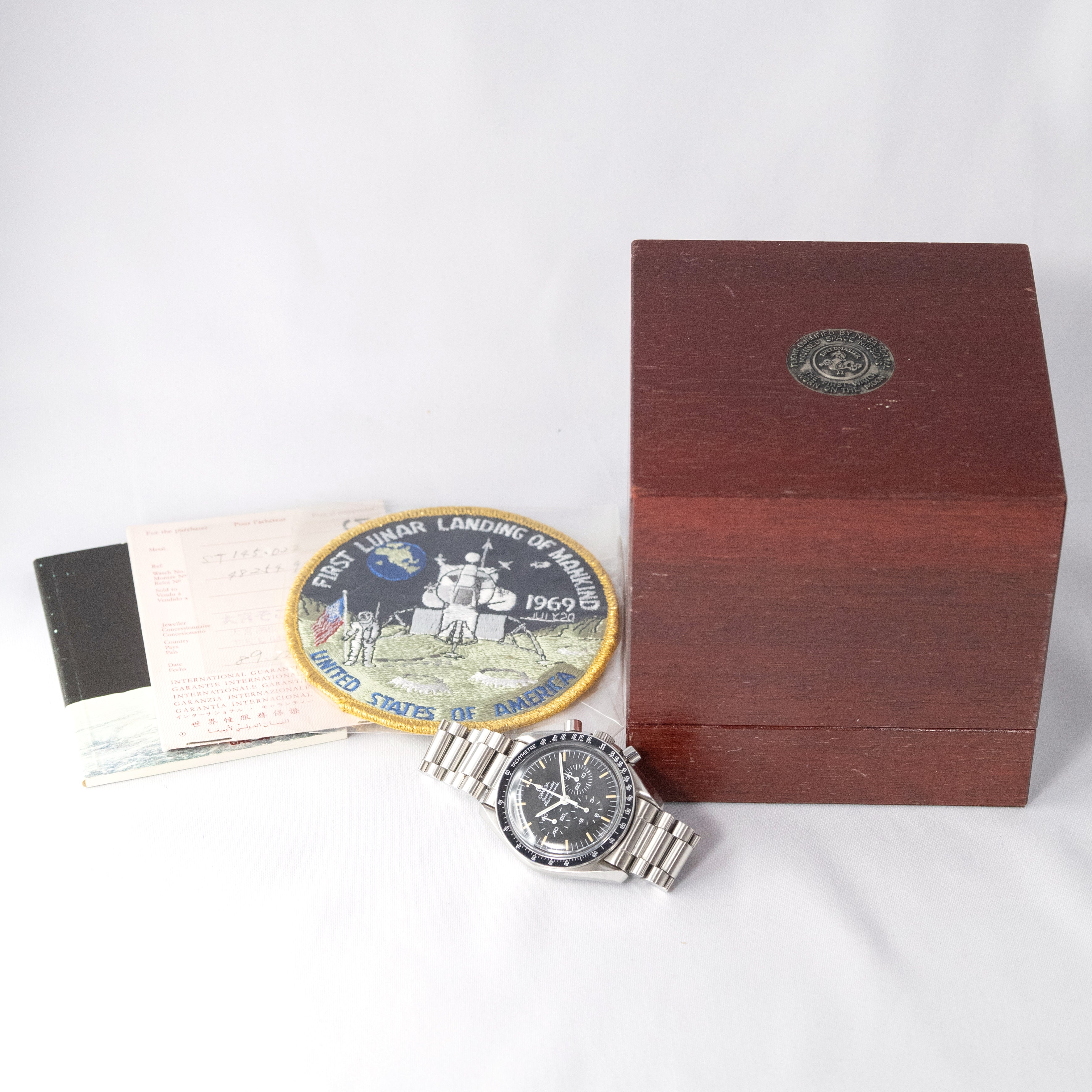 オメガ 1989年製 スピードマスタープロフェッショナル アポロ11号月面着陸20周年記念限定モデル