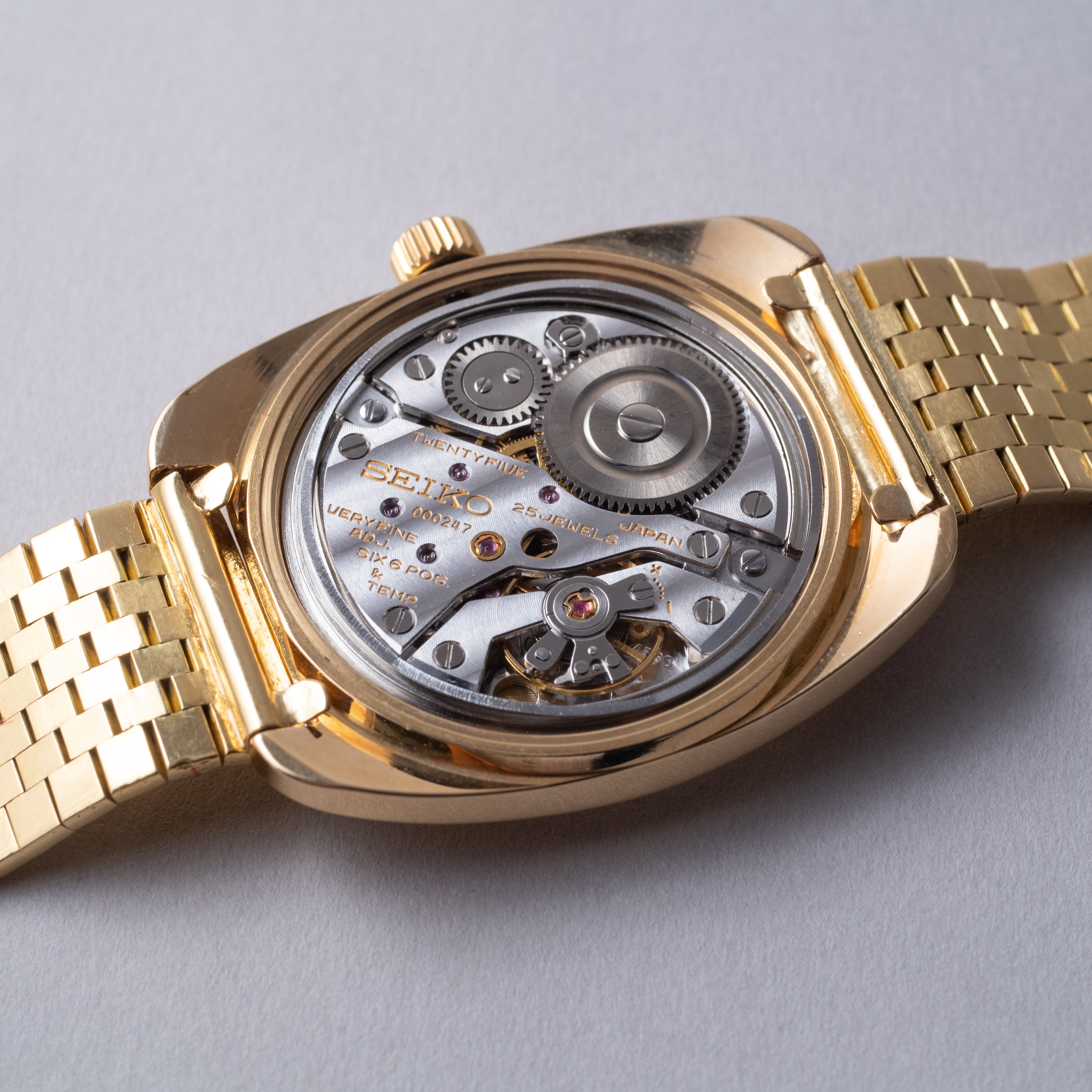 セイコー 天文台クロノメーター グランドセイコー Ref.4520-8020 1970年製/昭和45年製 18金無垢ケースブレス