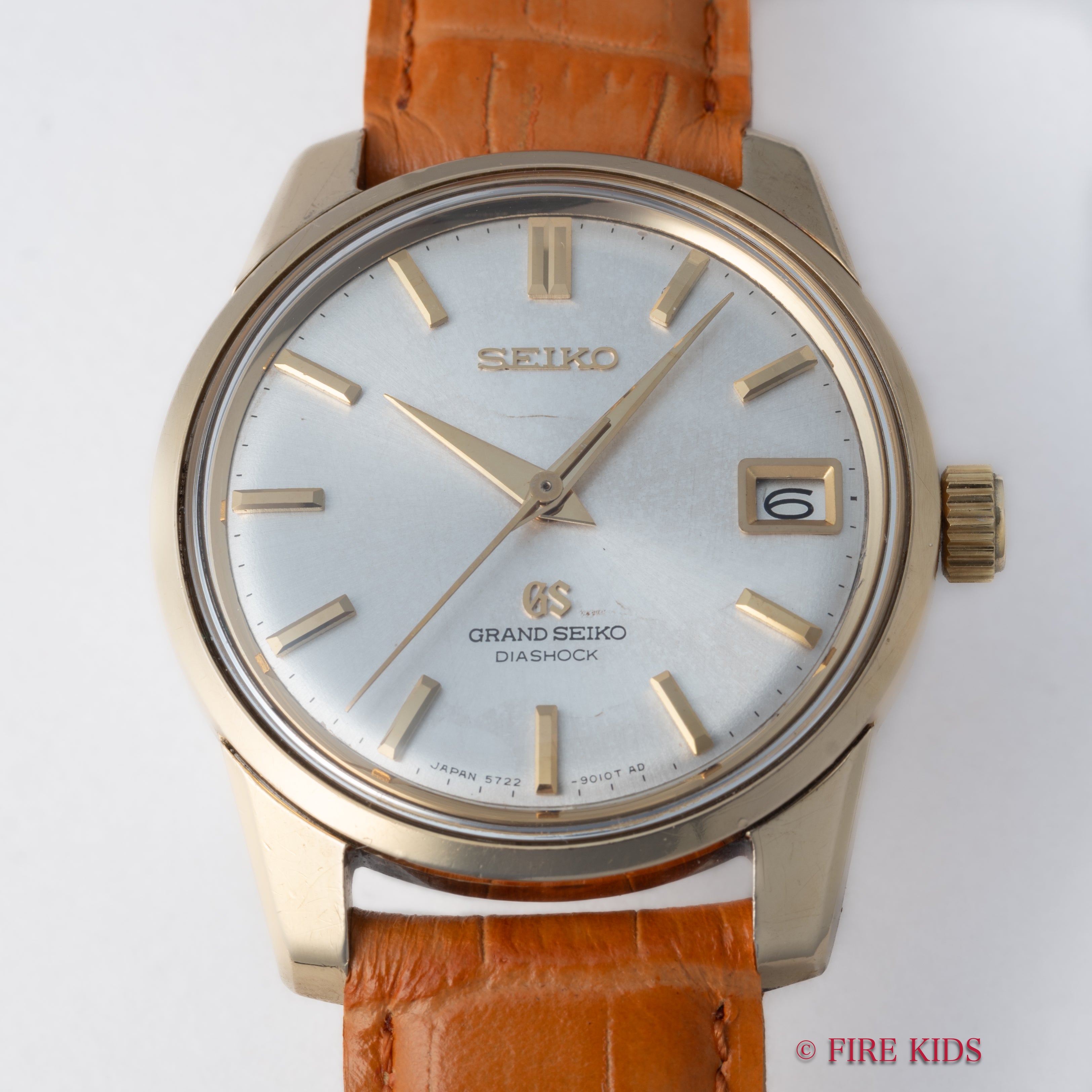 グランドセイコー セカンドモデル後期 GCケース 1966年製 Ref.5722-9010 57GS ライオンメダリオン