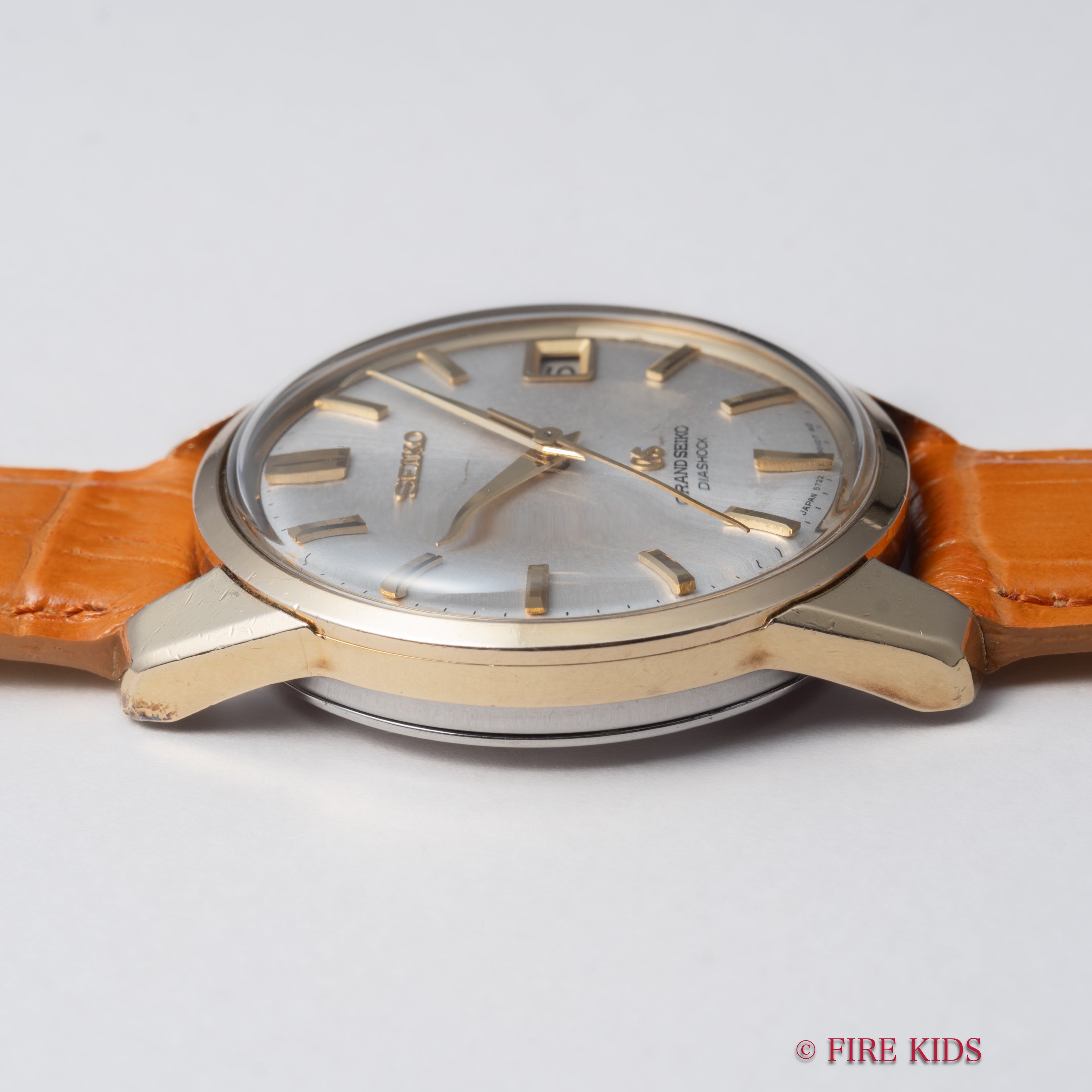 グランドセイコー セカンドモデル後期 GCケース 1966年製 Ref.5722-9010 57GS ライオンメダリオン