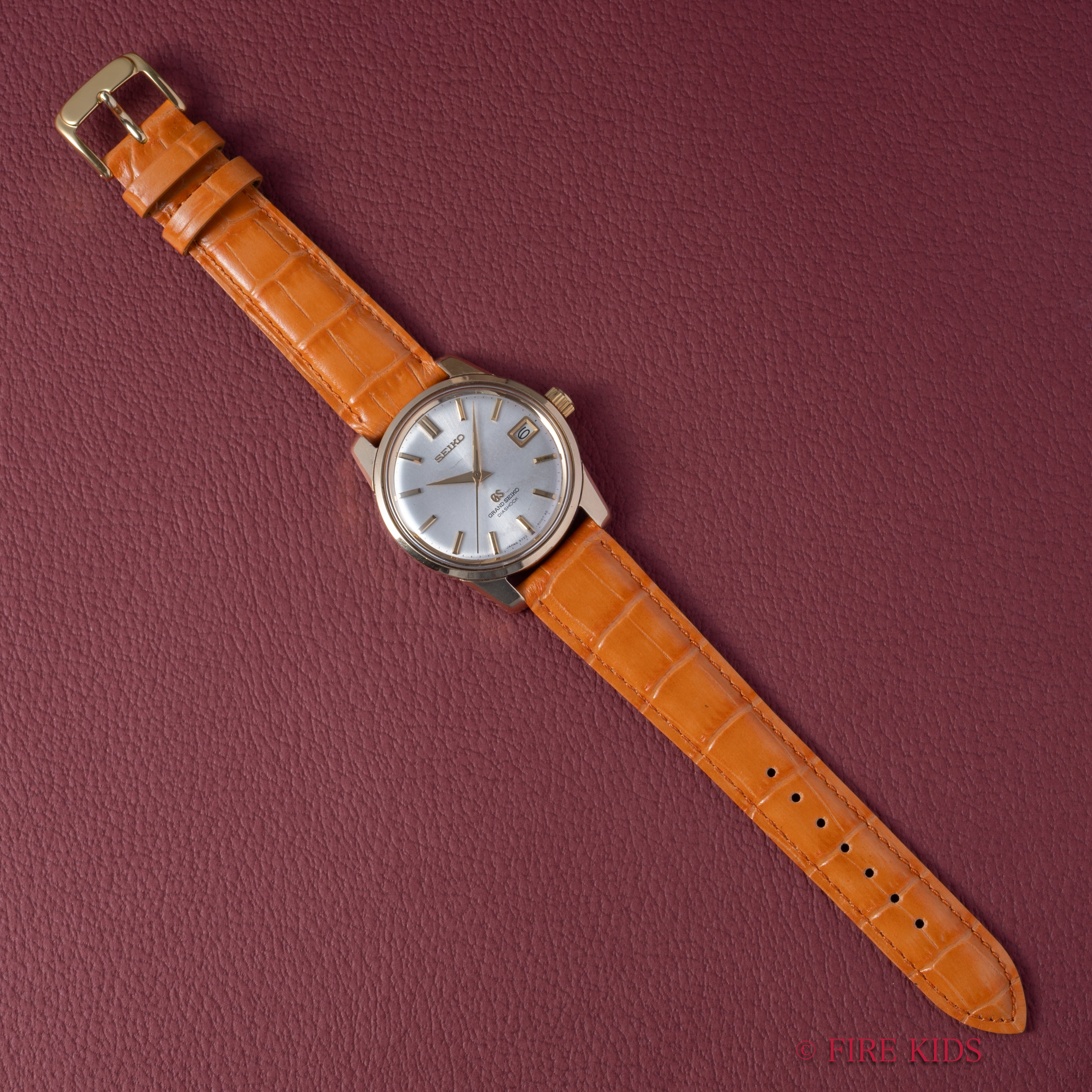 グランドセイコー セカンドモデル後期 GCケース 1966年製 Ref.5722-9010 57GS ライオンメダリオン