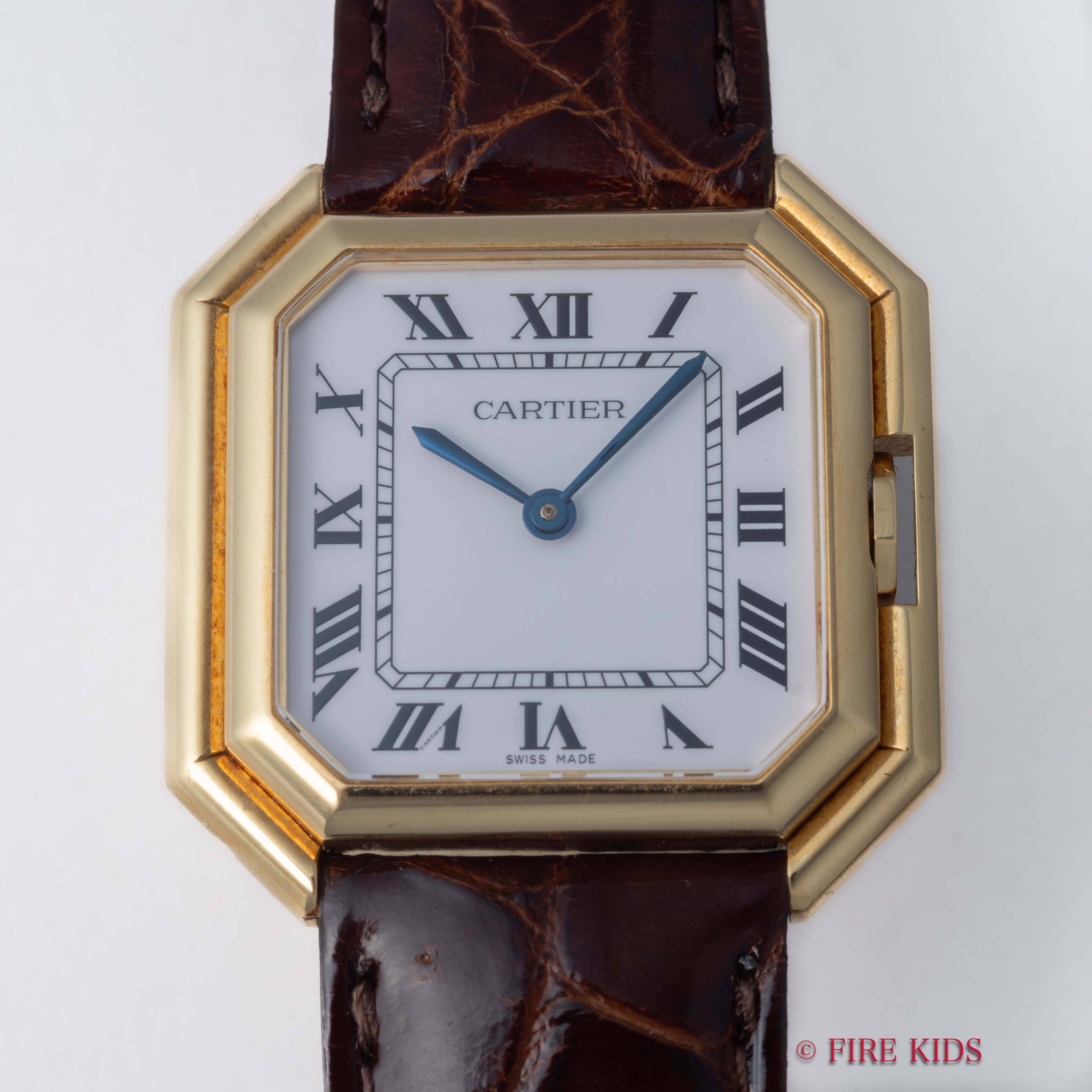 カルティエ サンチュール XLサイズ 自動巻 18金無垢イエローゴールド 1970年代製