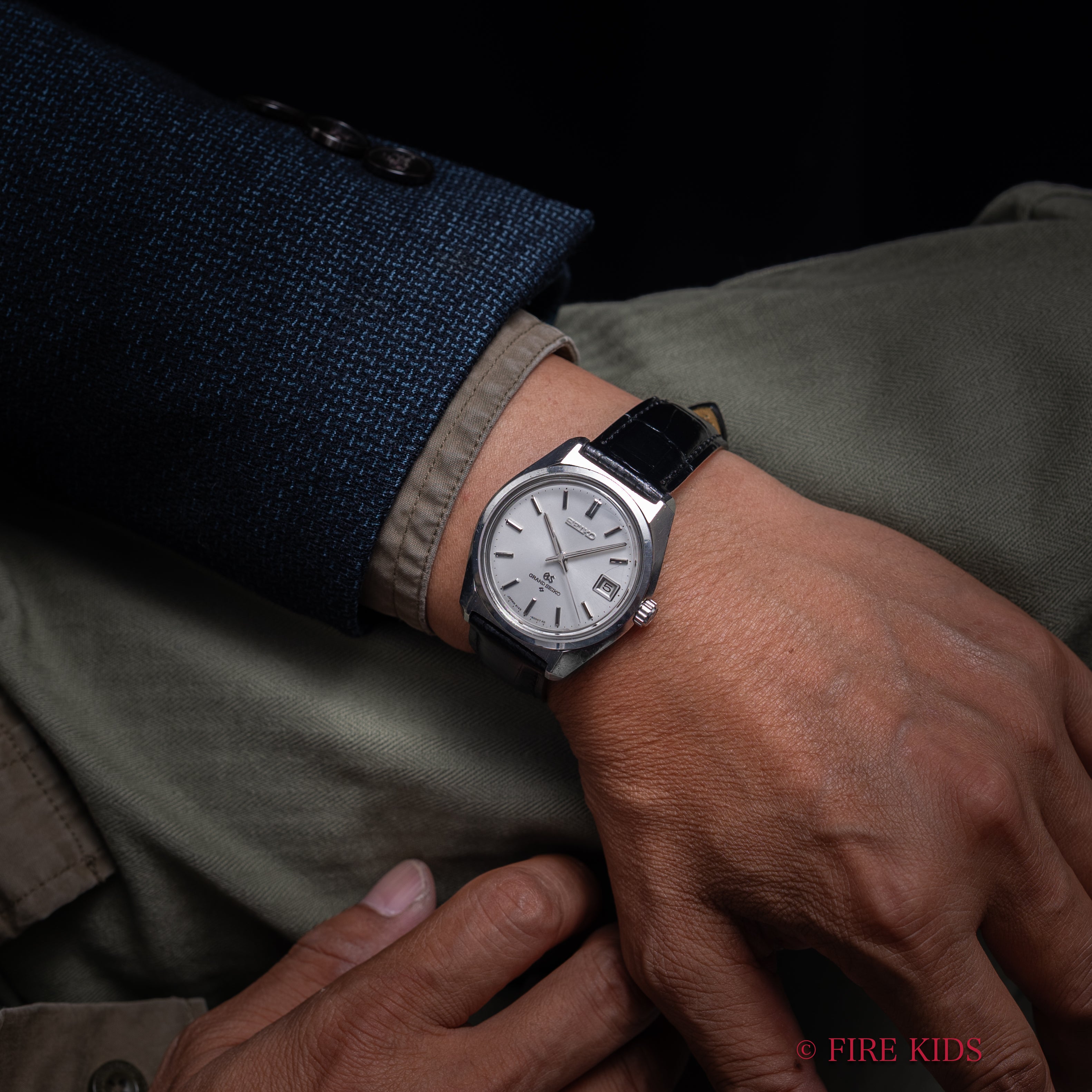 グランドセイコー 61GS最初期型 1967年製 10振動 自動巻き 36000  Ref.6145-8000