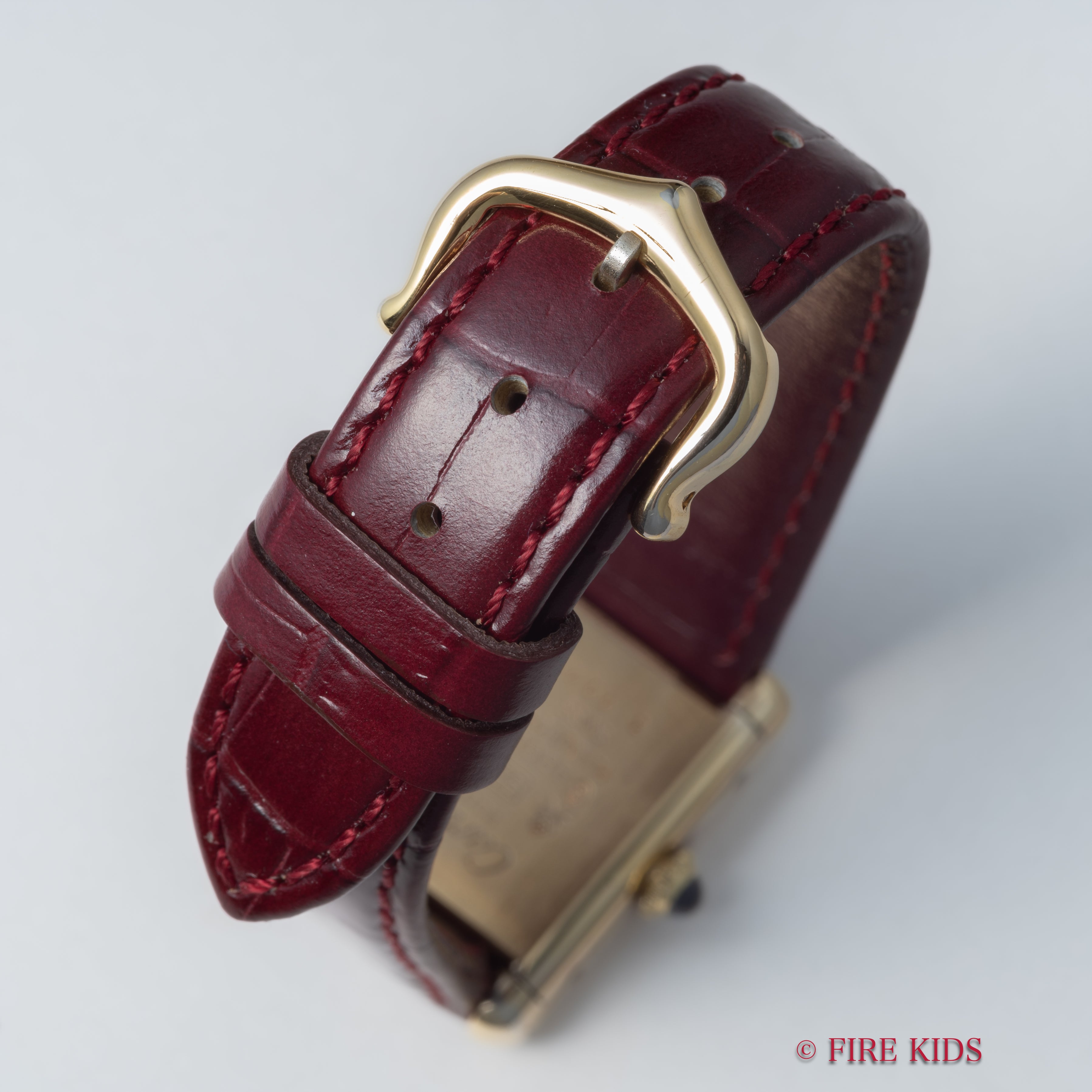 カルティエ マストタンク SMサイズ 手巻き 1980年代製 アイボリーローマンダイヤル 純正尾錠