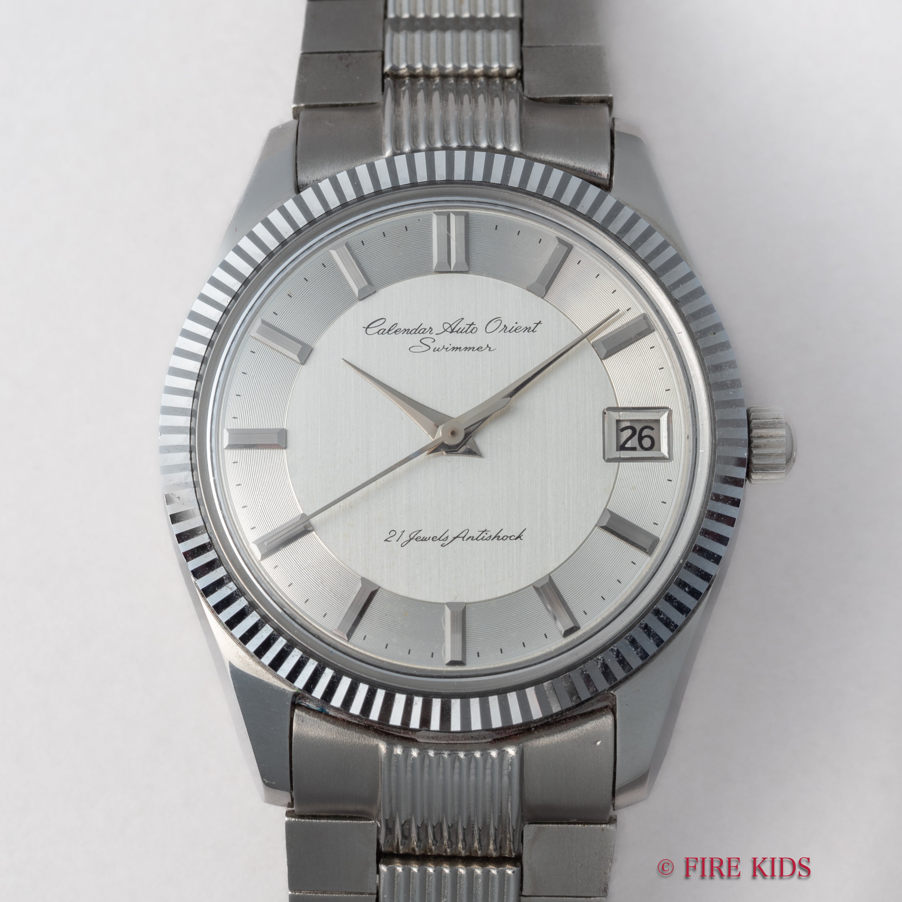 オリエント カレンダーオートオリエントスイマー 手巻き 1960年代 Ref.U19744