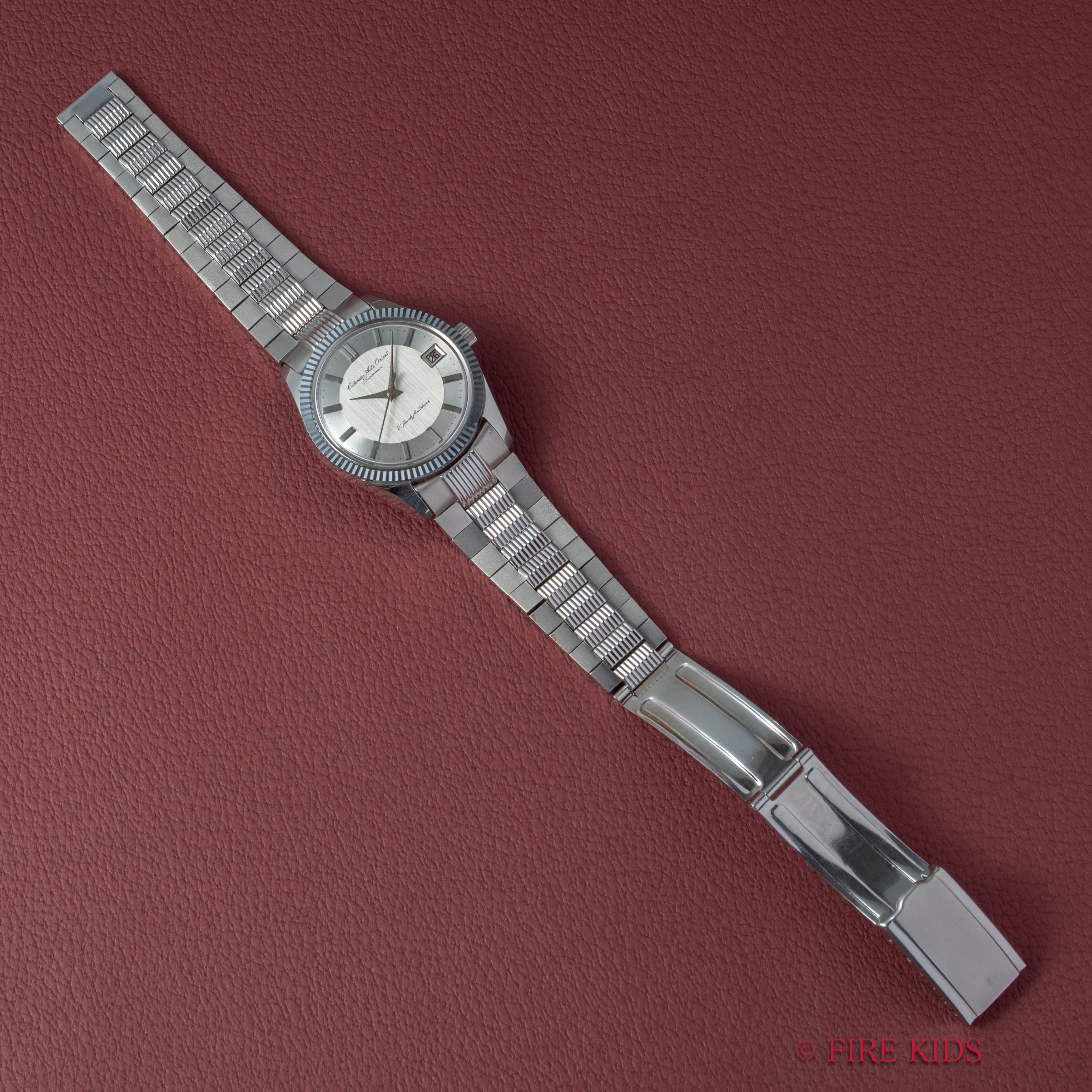 オリエント カレンダーオートオリエントスイマー 手巻き 1960年代 Ref.U19744