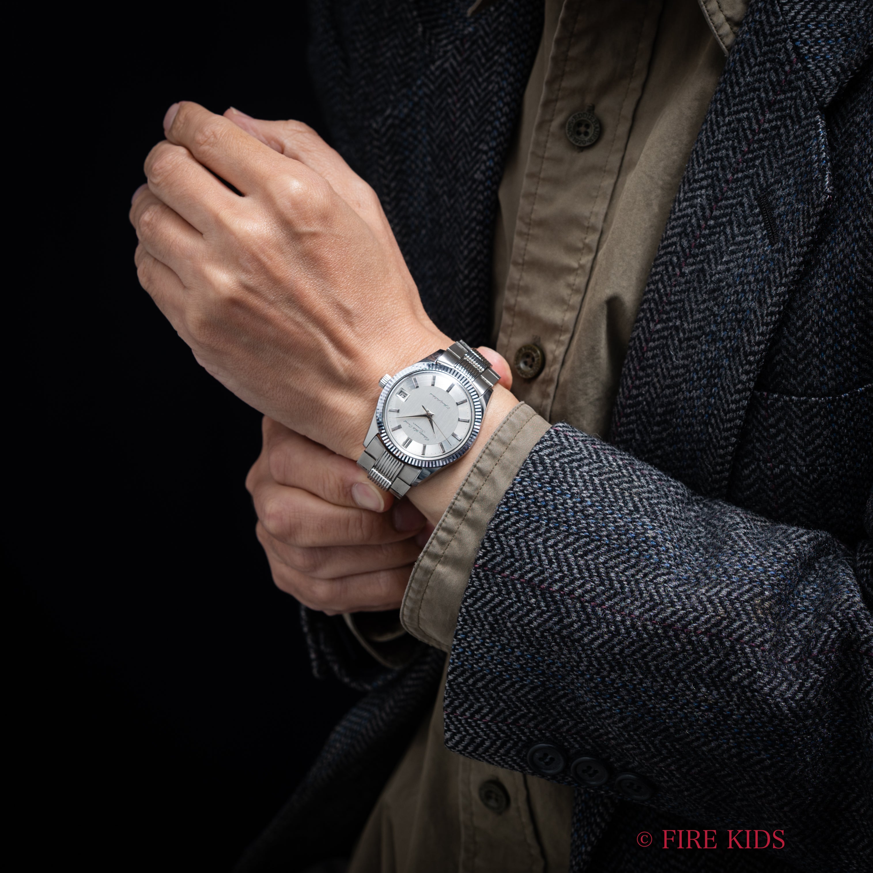 オリエント カレンダーオートオリエントスイマー 手巻き 1960年代 Ref.U19744