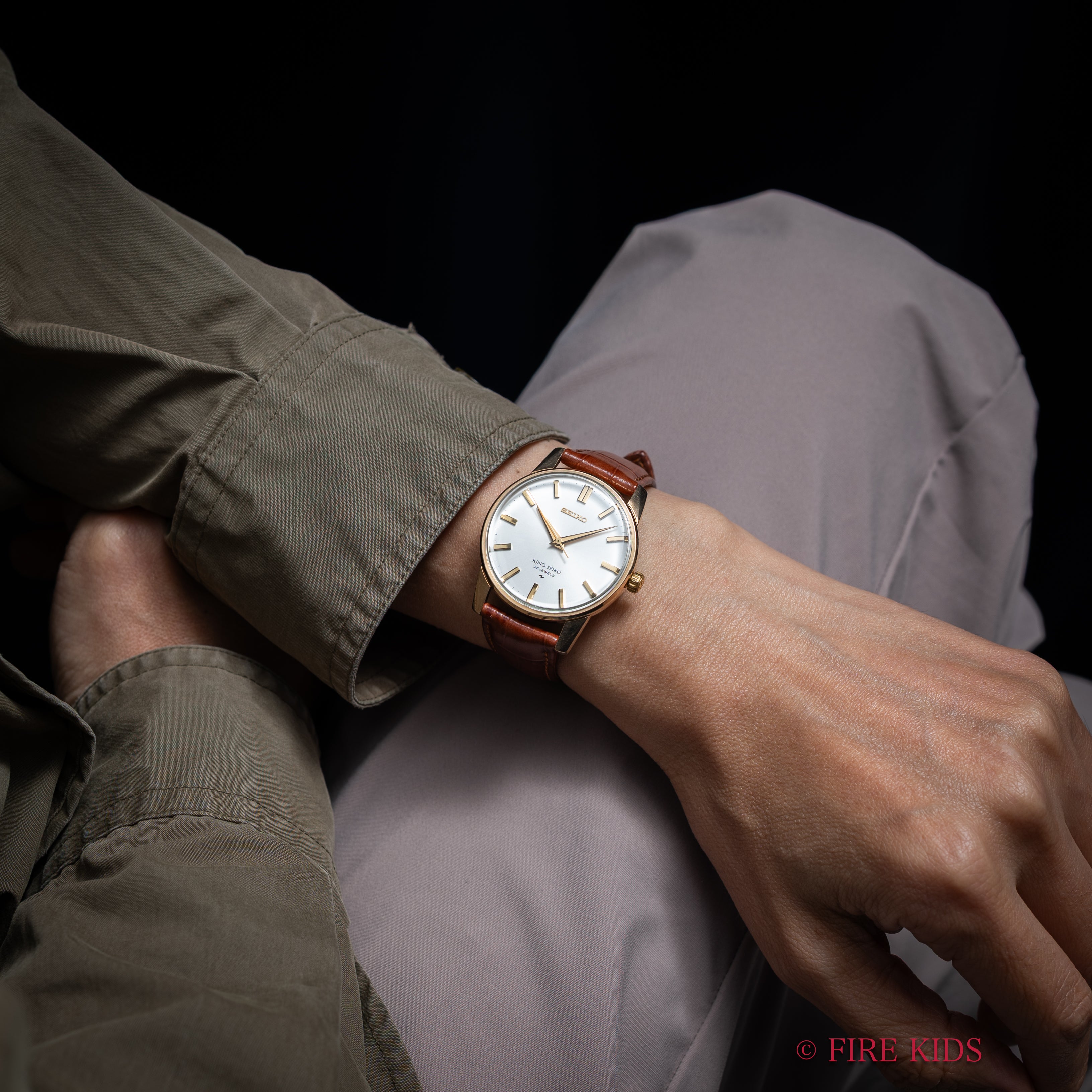 キングセイコー 1968年製 Ref.44-2000 AGF 44KS最後期型 ロービート手巻き