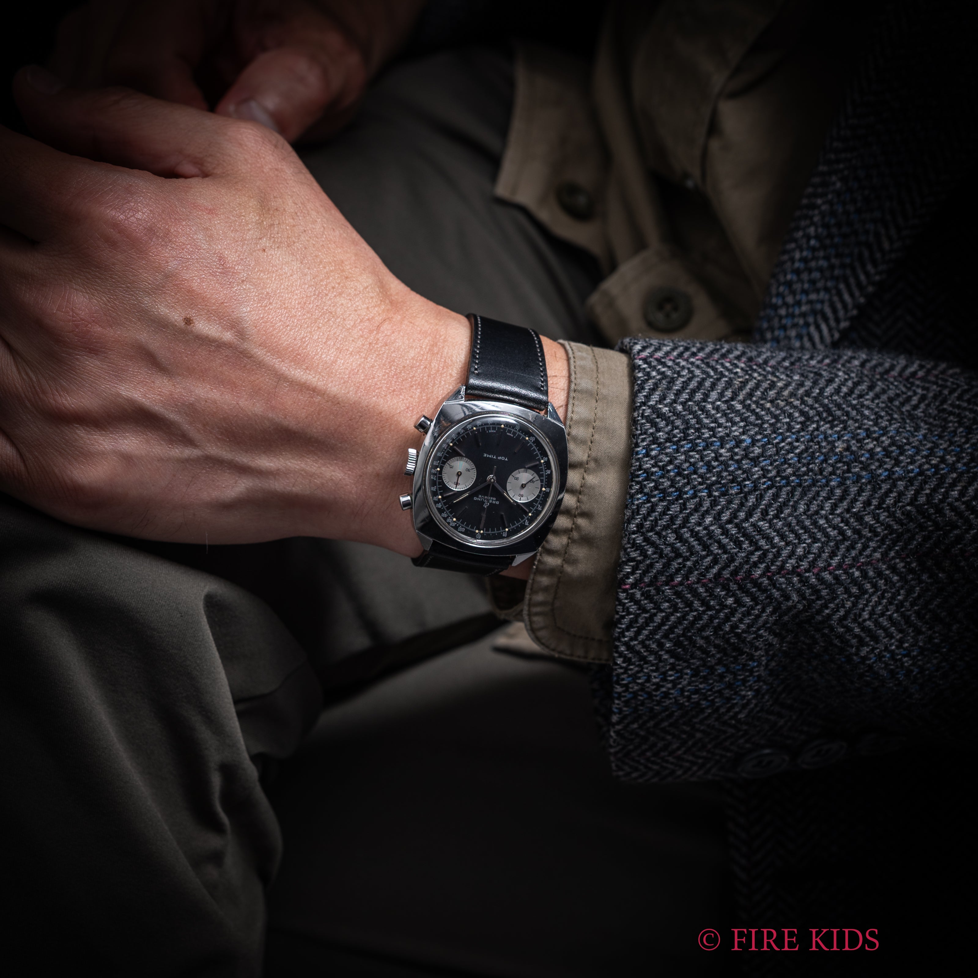 ブライトリング 1960年製代 トップタイム Ref.2011 手巻 2レジスタークロノグラフ