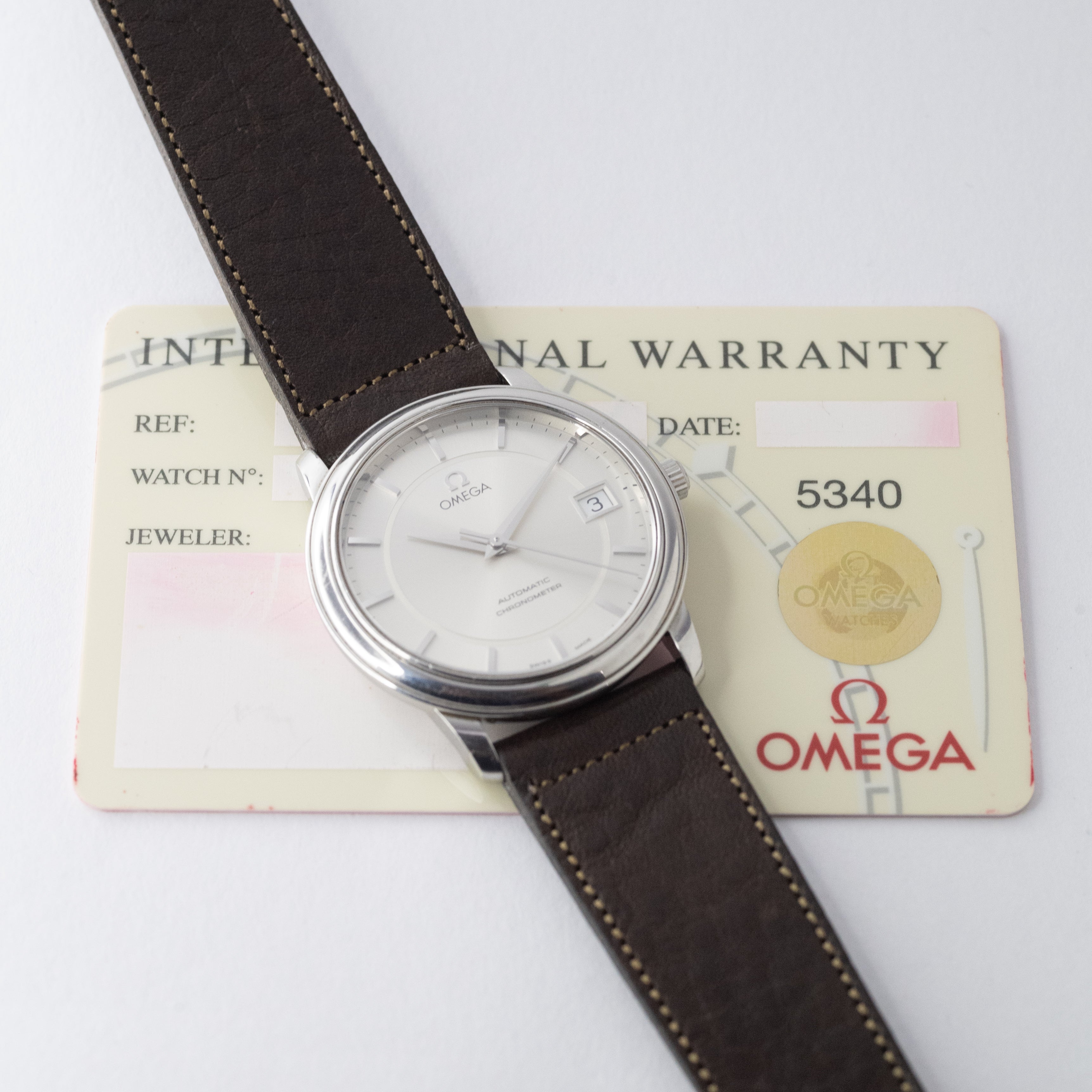 オメガ 1999年製 デ・ヴィルプレステージ クロノメーター