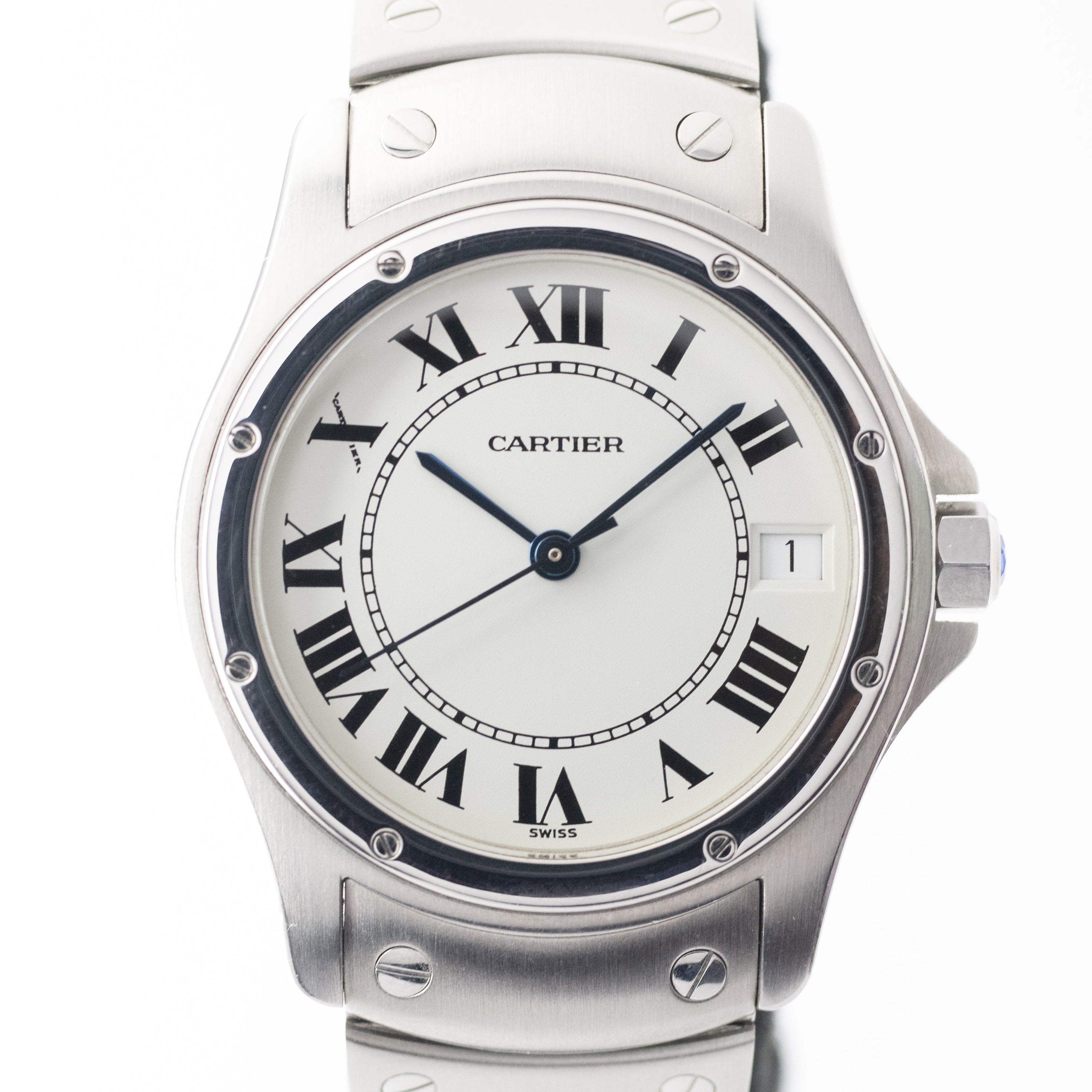 カルティエ 1990年代 サントス LM オートマチック