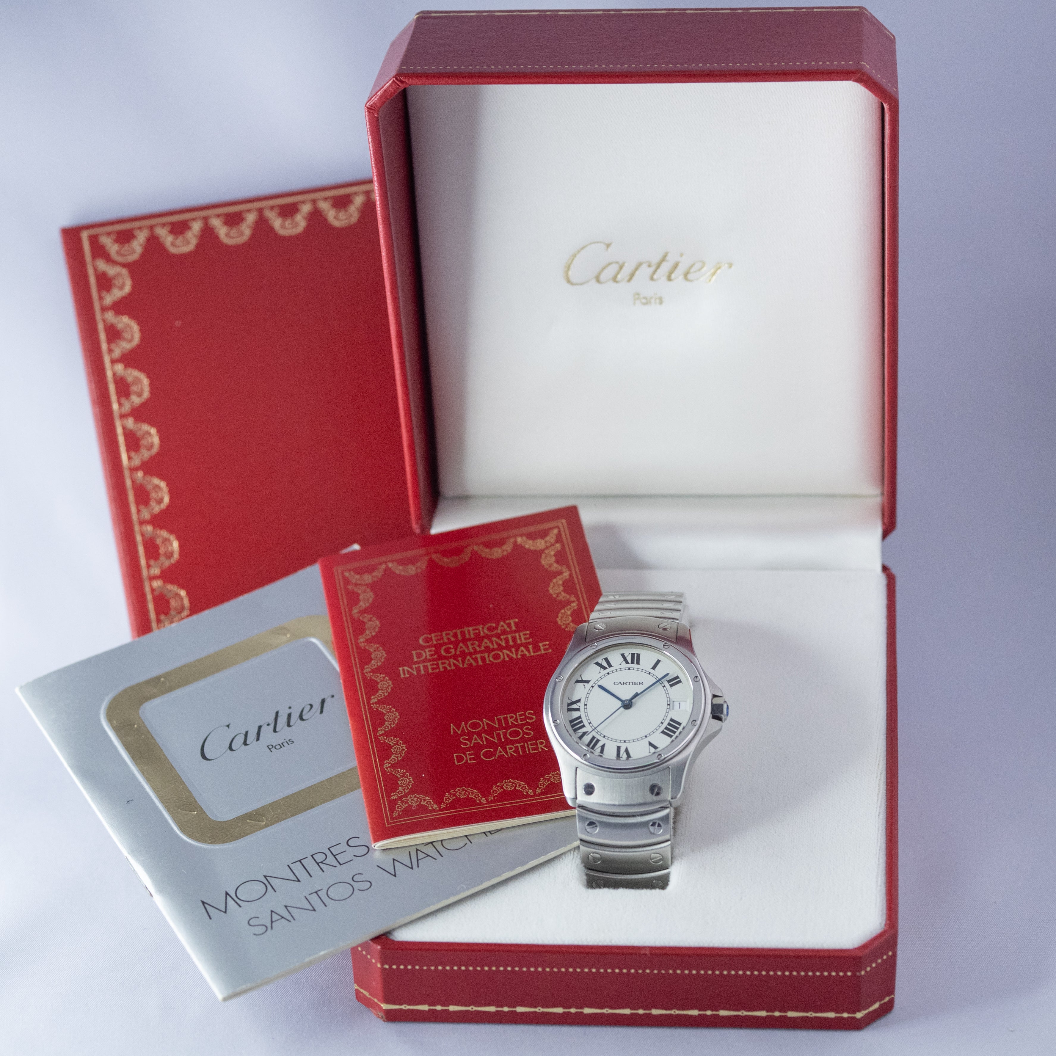 カルティエ 1990年代 サントス LM オートマチック