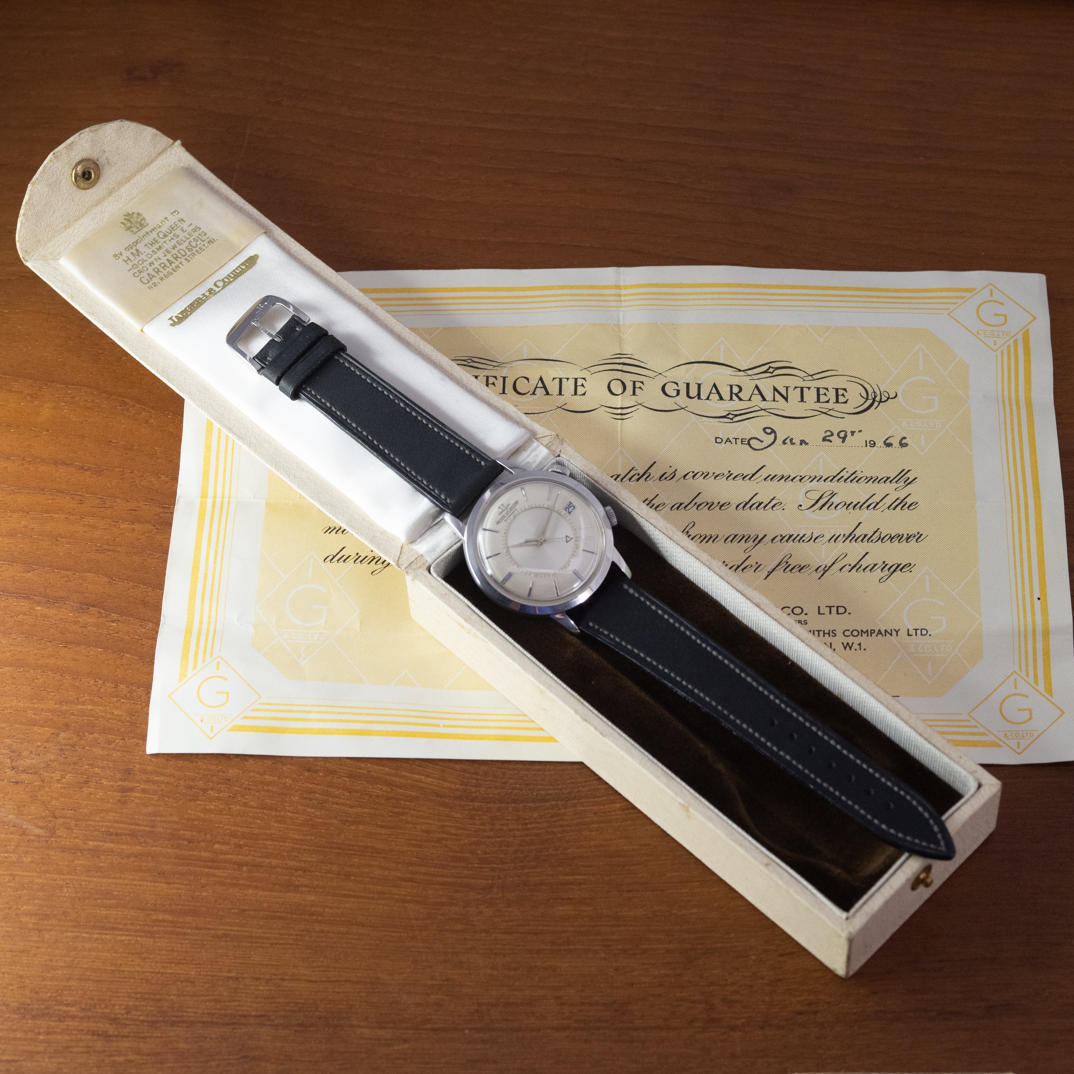 ジャガールクルトメモボックス 箱付き 1960年代製 バンパー オートマチック