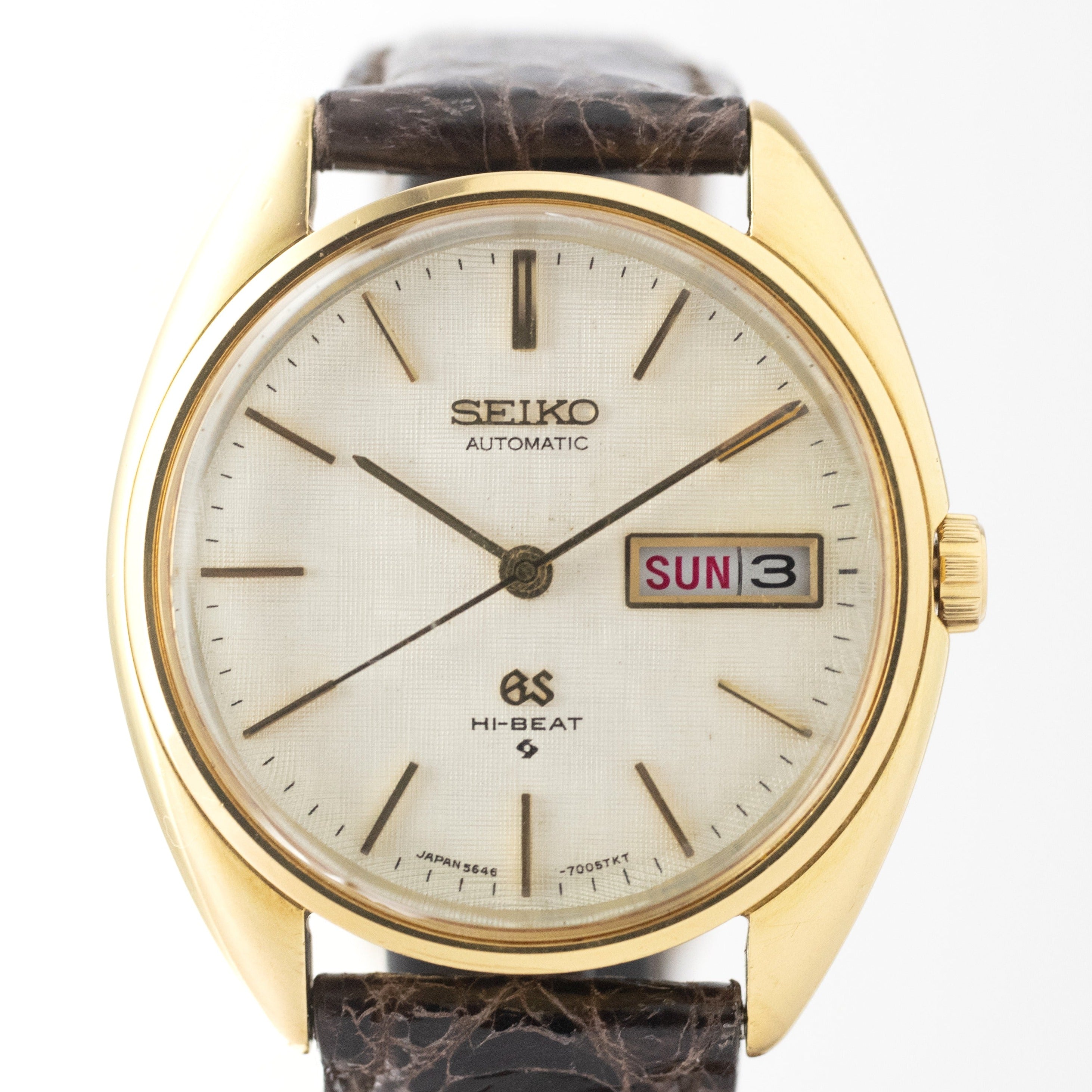 グランドセイコー 18金 1971年製  Ref.5646-7005