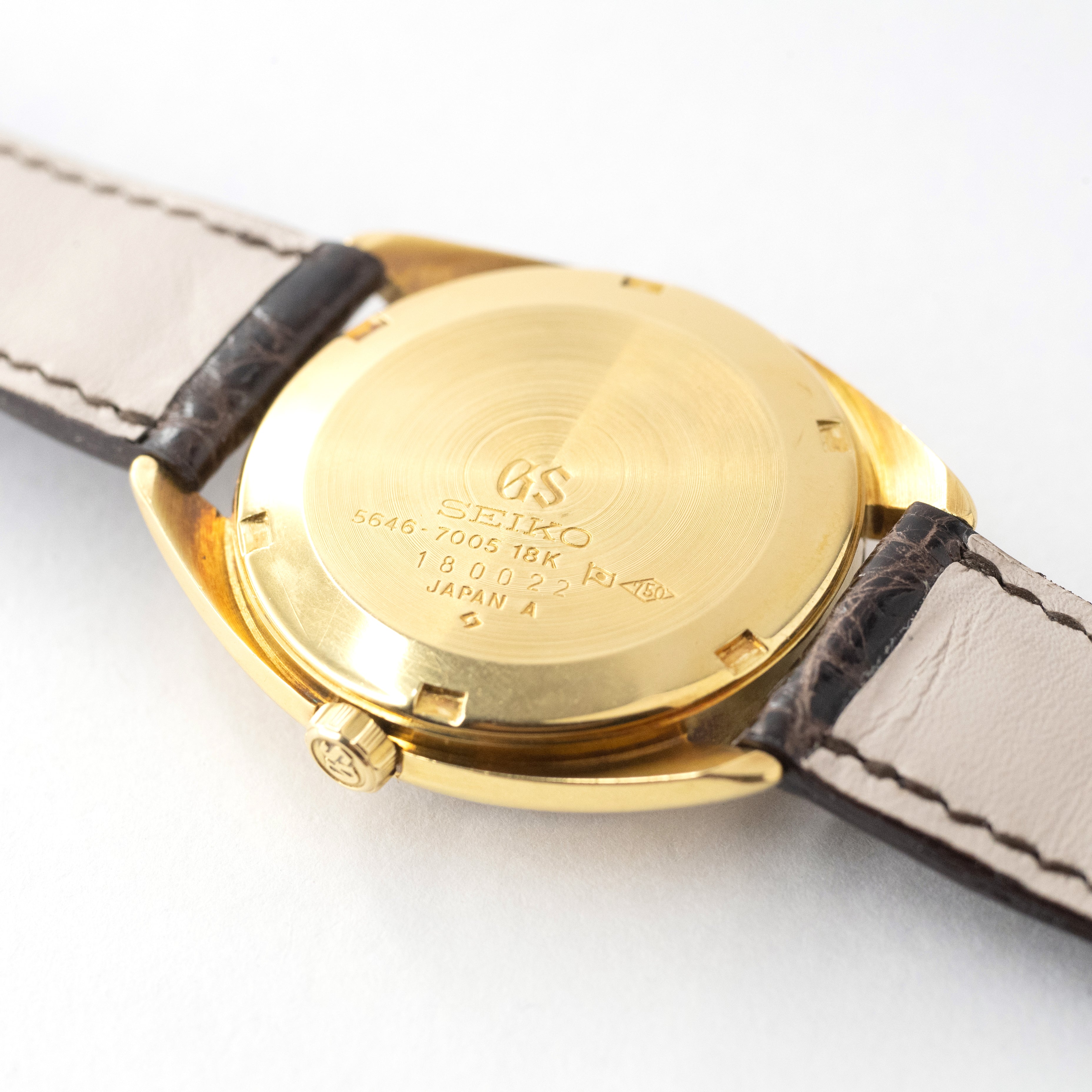 グランドセイコー 18金 1971年製  Ref.5646-7005