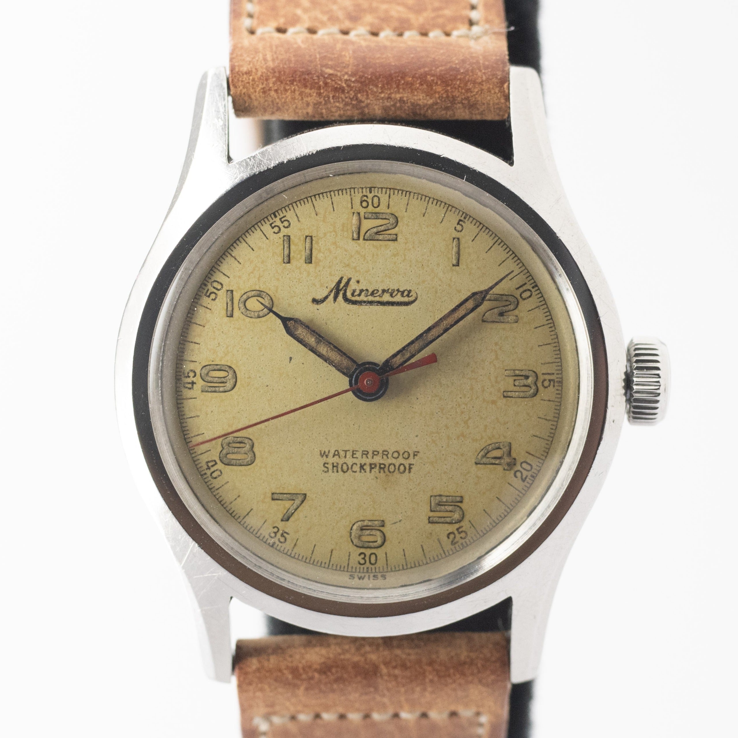 MINERVAアラビアダイヤル 1940年代
