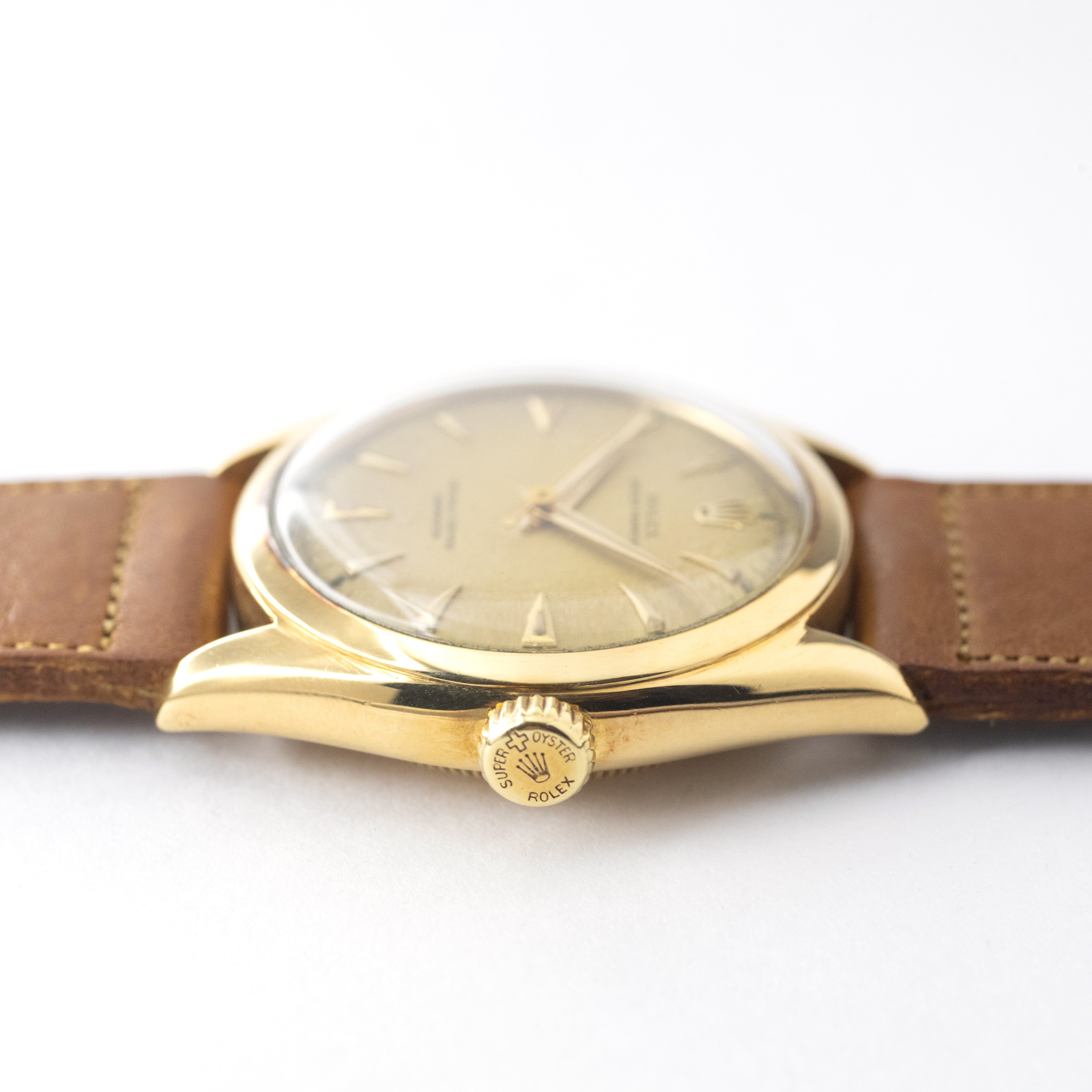 ロレックス セミバブルバック18KYG