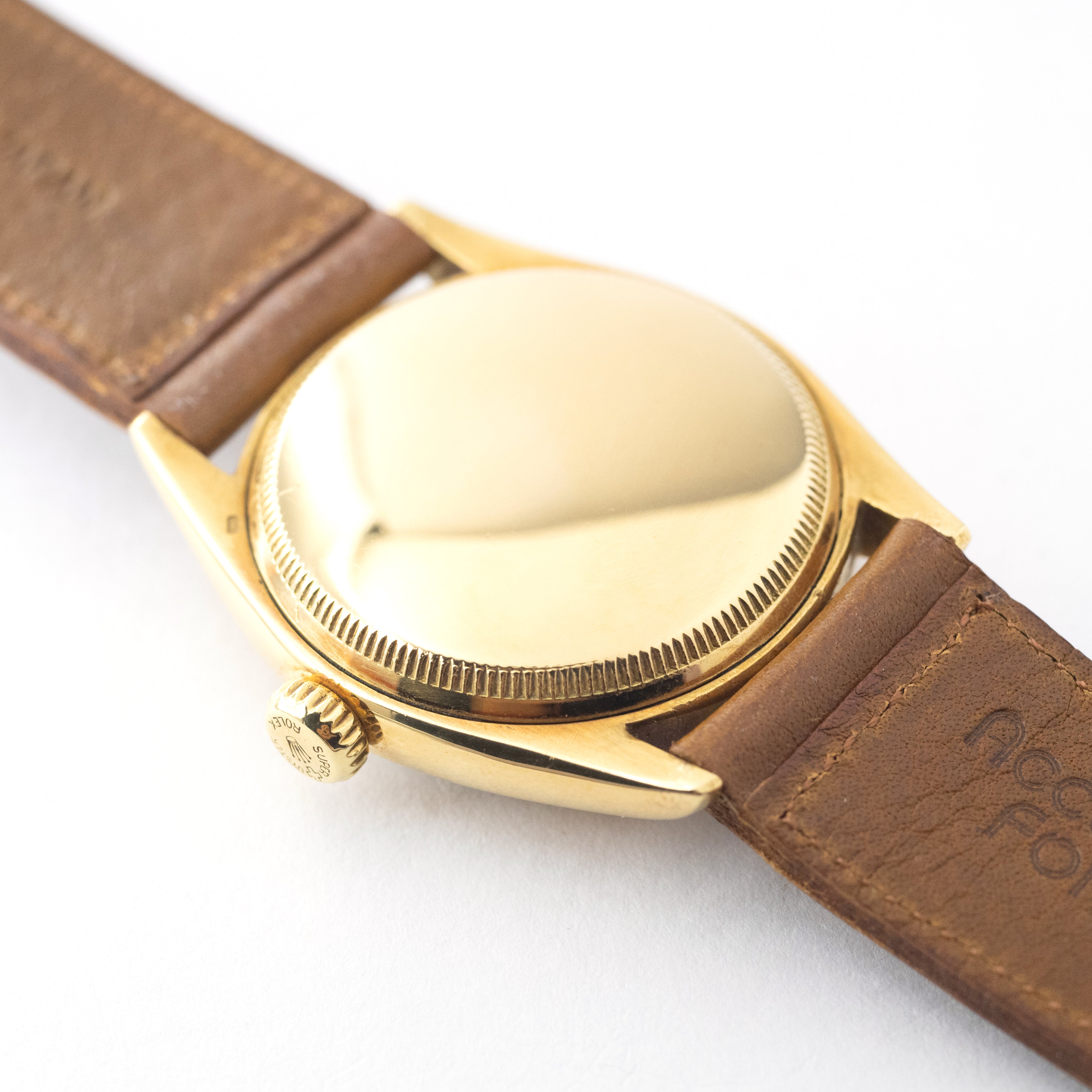 ロレックス セミバブルバック18KYG